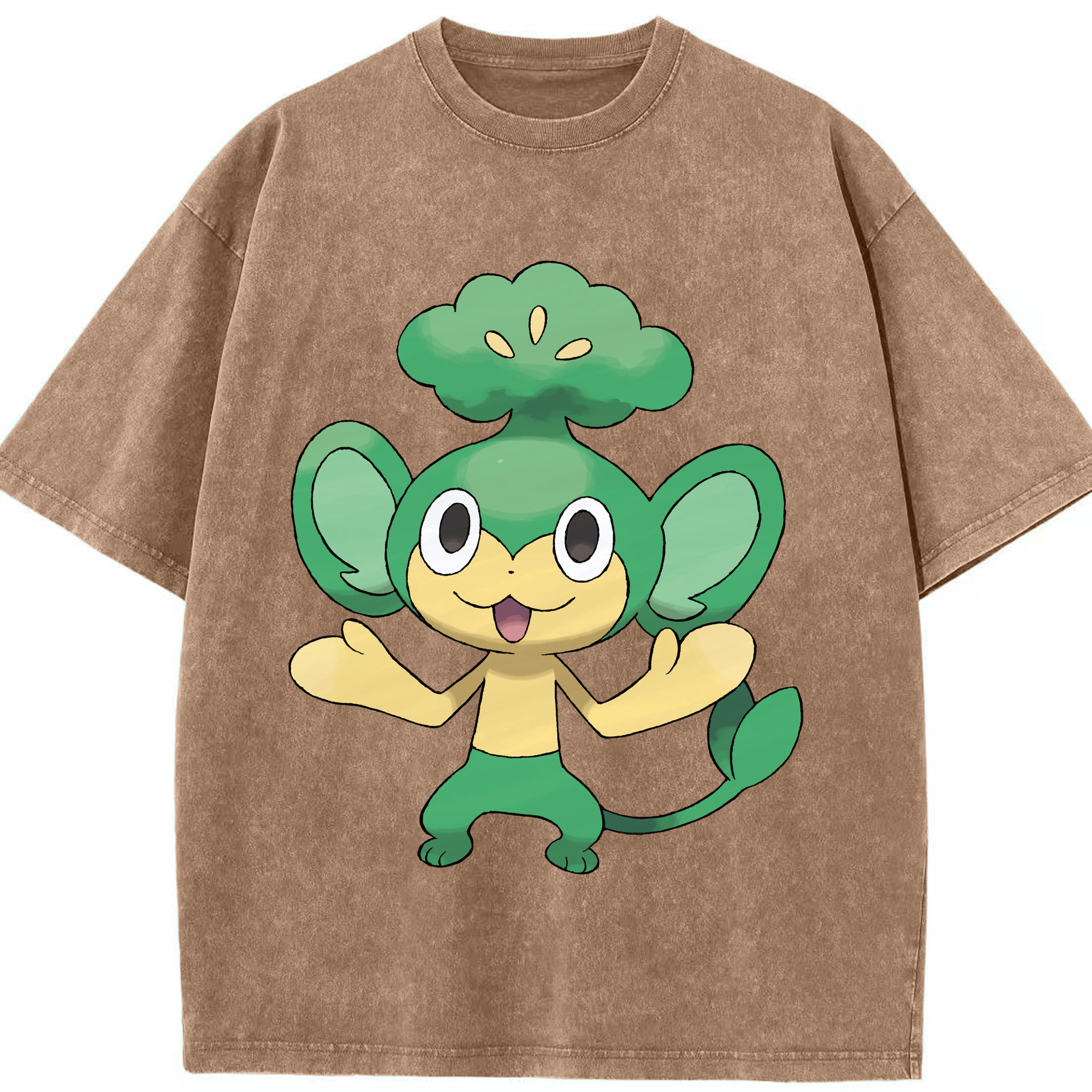 （画像用） ポケットモンスター Pokémon 綿100% ヴィンテージ風 半袖Tシャツ（フロントプリント）