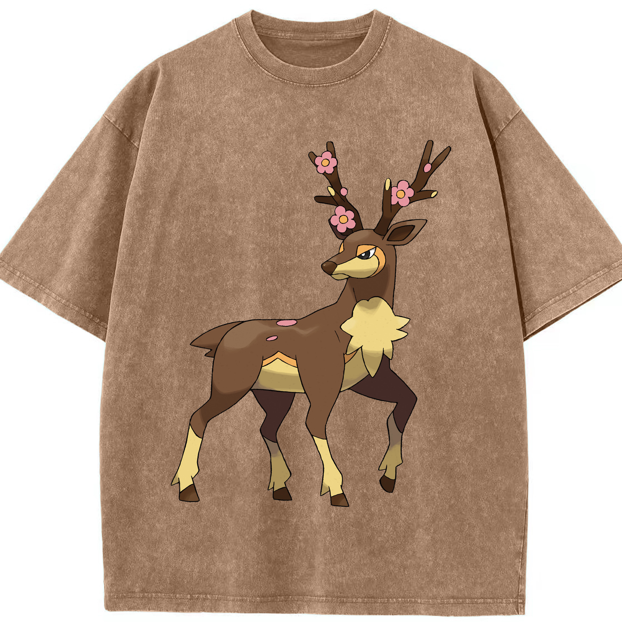 （画像用） ポケットモンスター Pokémon 綿100% ヴィンテージ風 半袖Tシャツ（フロントプリント）