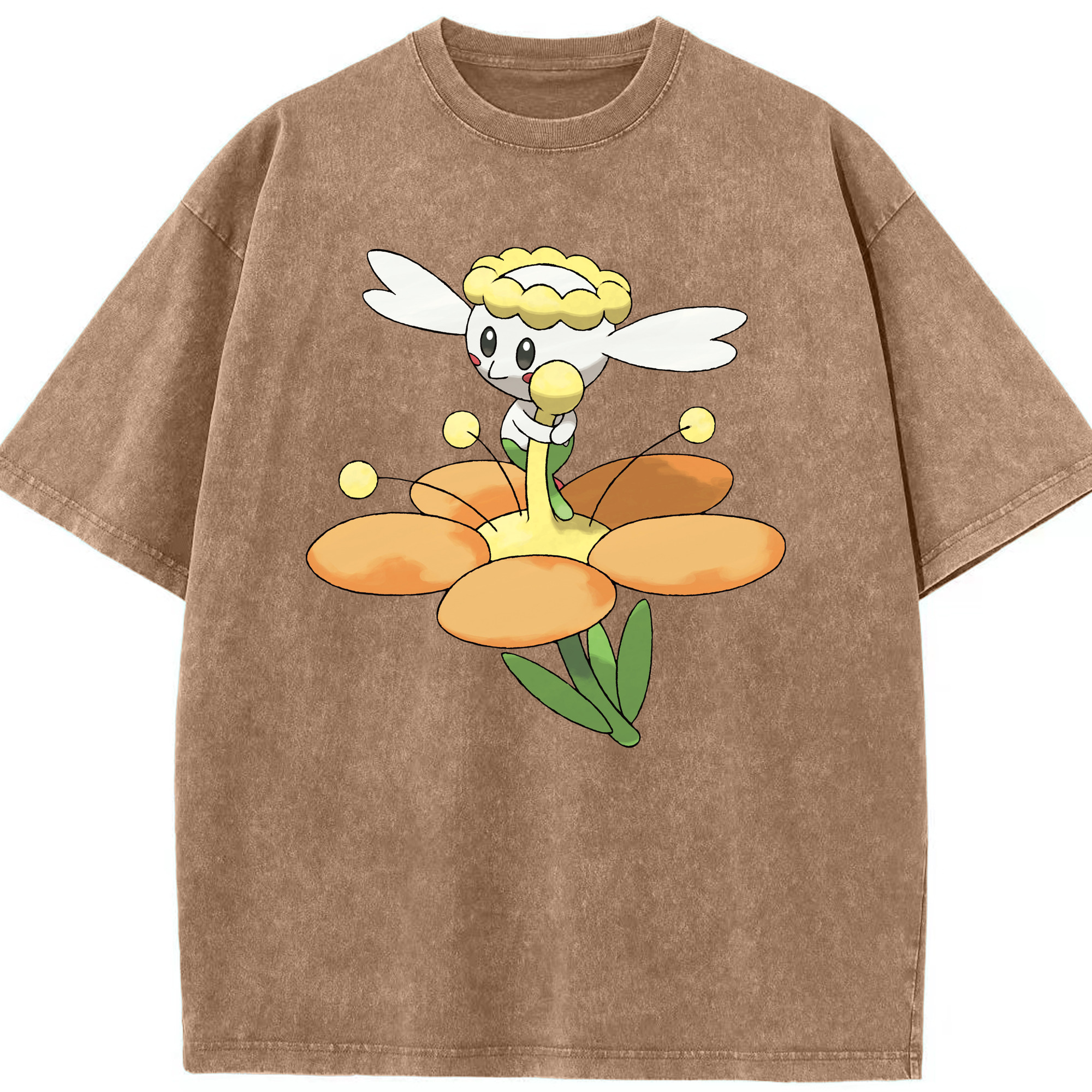 （画像用） ポケットモンスター Pokémon 綿100% ヴィンテージ風 半袖Tシャツ（フロントプリント）