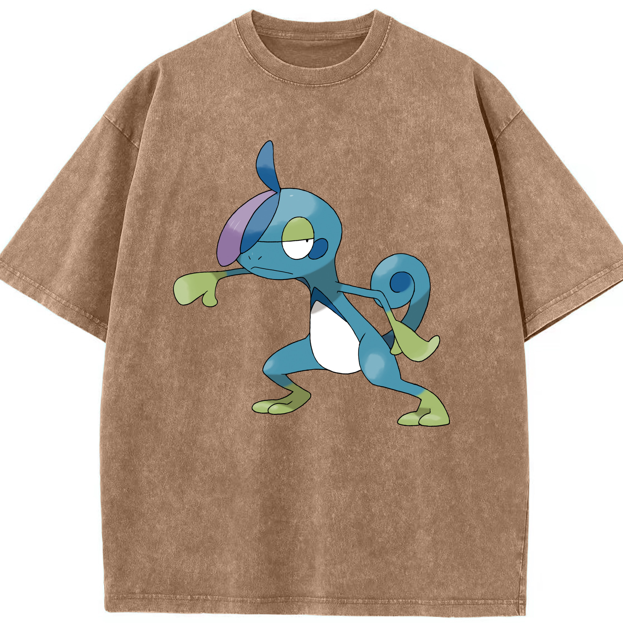 （画像用） ポケットモンスター Pokémon 綿100% ヴィンテージ風 半袖Tシャツ（フロントプリント）