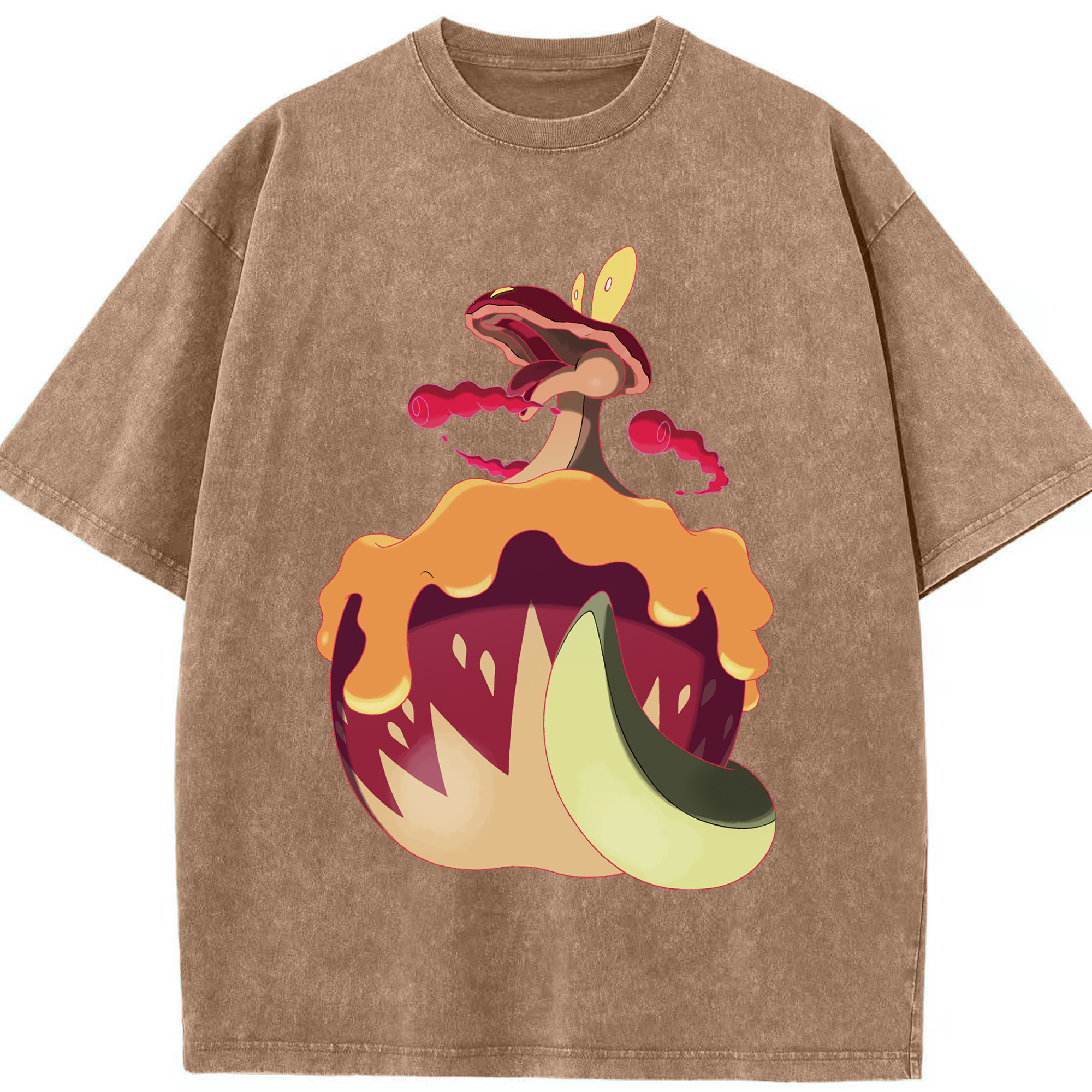 （画像用） ポケットモンスター Pokémon 綿100% ヴィンテージ風 半袖Tシャツ（フロントプリント）
