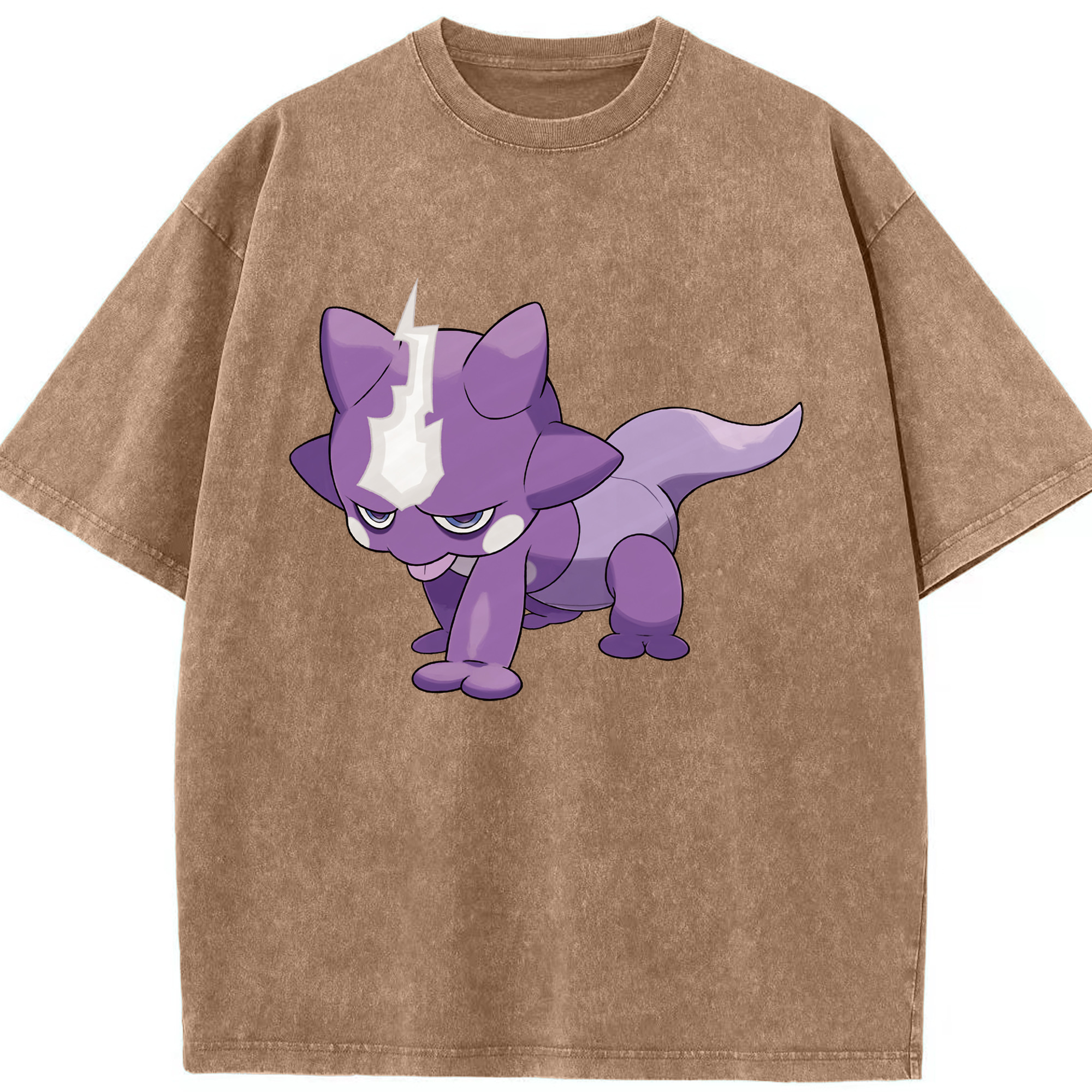 （画像用） ポケットモンスター Pokémon 綿100% ヴィンテージ風 半袖Tシャツ（フロントプリント）
