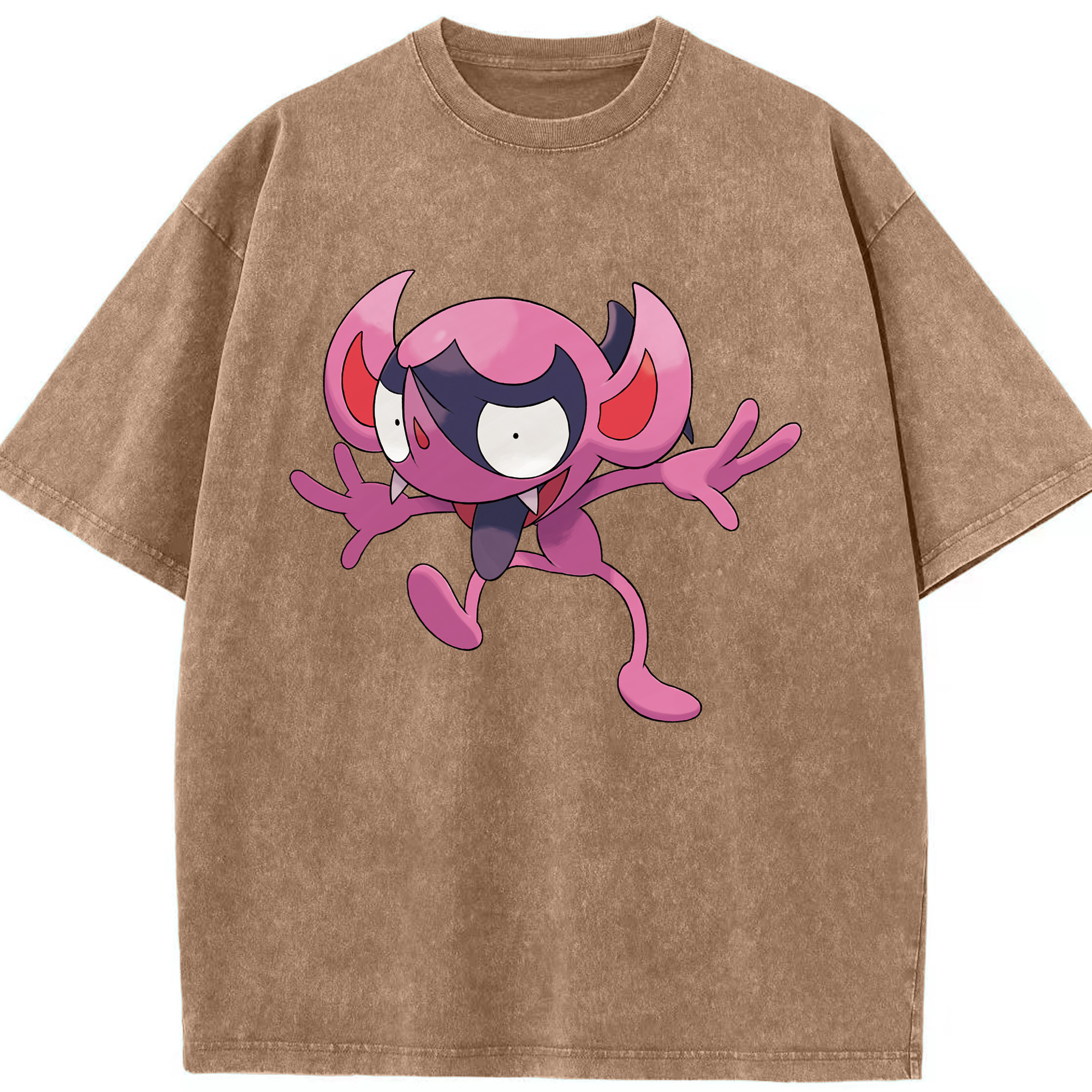 （画像用） ポケットモンスター Pokémon 綿100% ヴィンテージ風 半袖Tシャツ（フロントプリント）