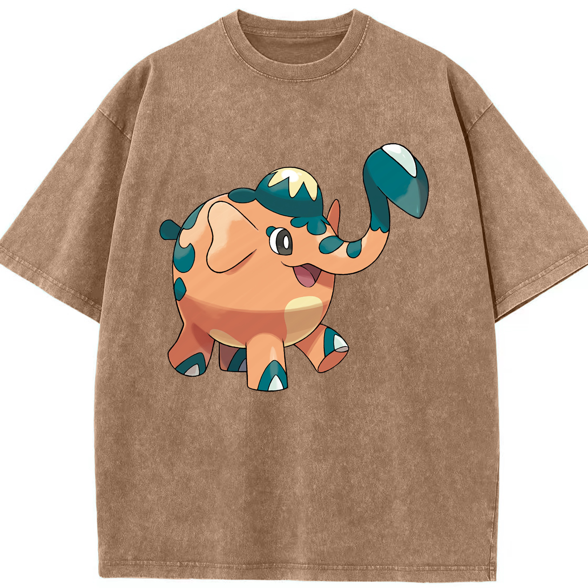 （画像用） ポケットモンスター Pokémon 綿100% ヴィンテージ風 半袖Tシャツ（フロントプリント）