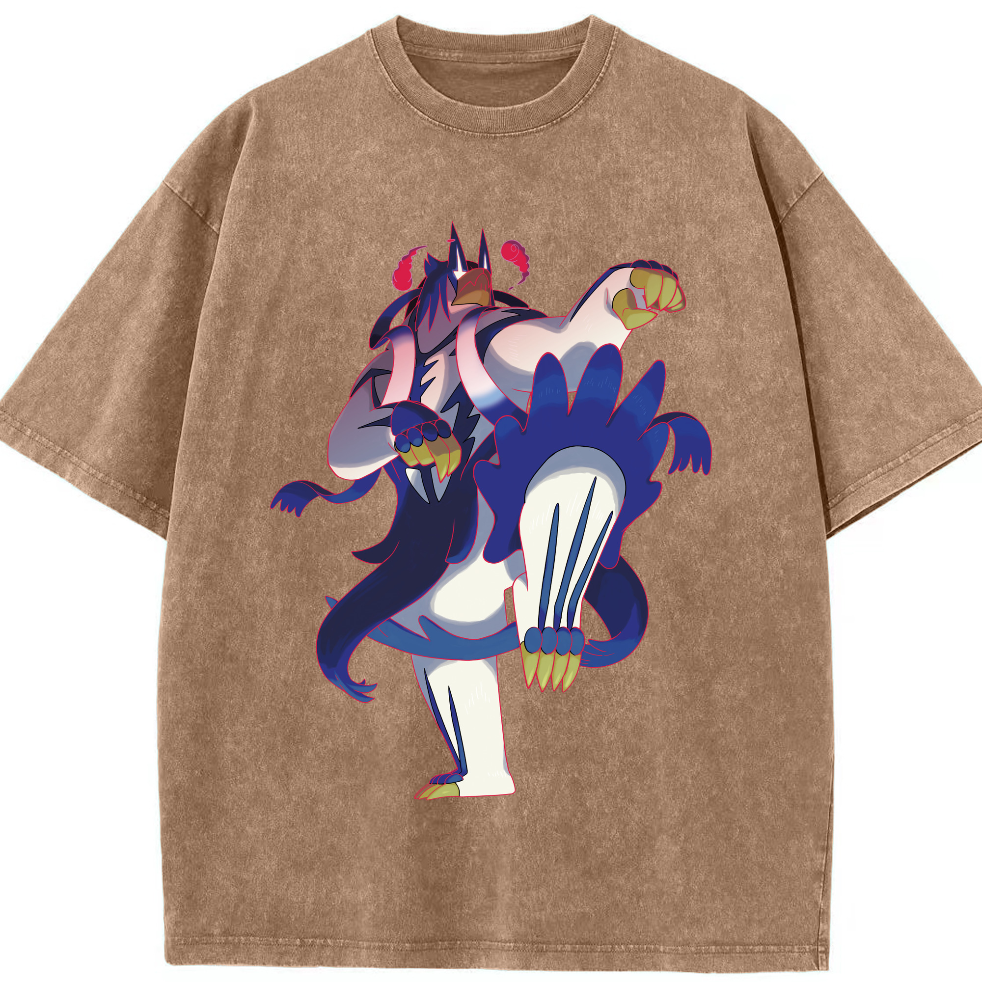 （画像用） ポケットモンスター Pokémon 綿100% ヴィンテージ風 半袖Tシャツ（フロントプリント）