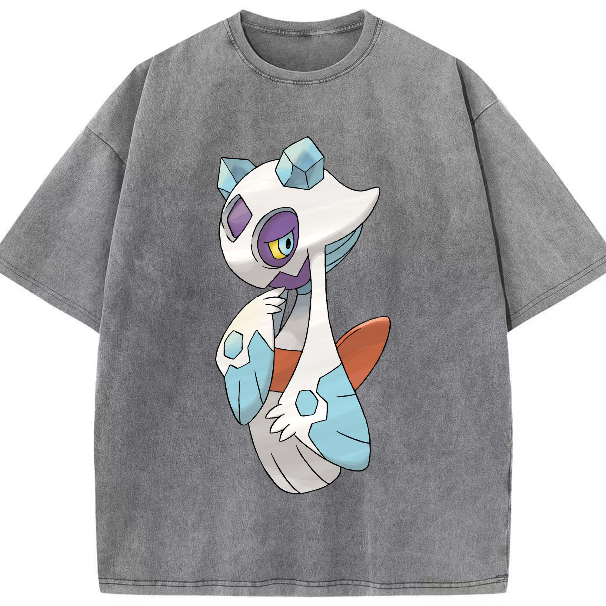 （画像用） ポケットモンスター Pokémon 綿100% ヴィンテージ風 半袖Tシャツ（フロントプリント）