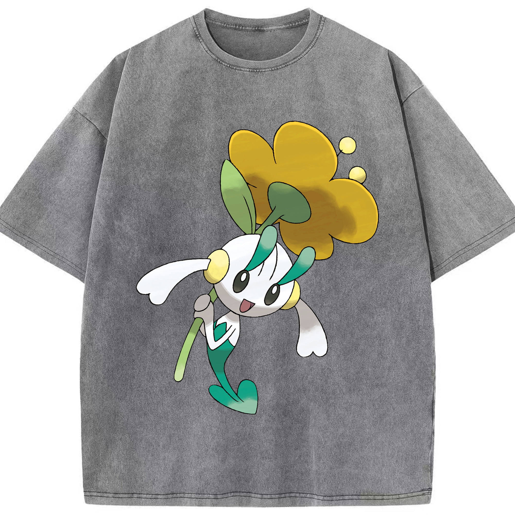 （画像用） ポケットモンスター Pokémon 綿100% ヴィンテージ風 半袖Tシャツ（フロントプリント）