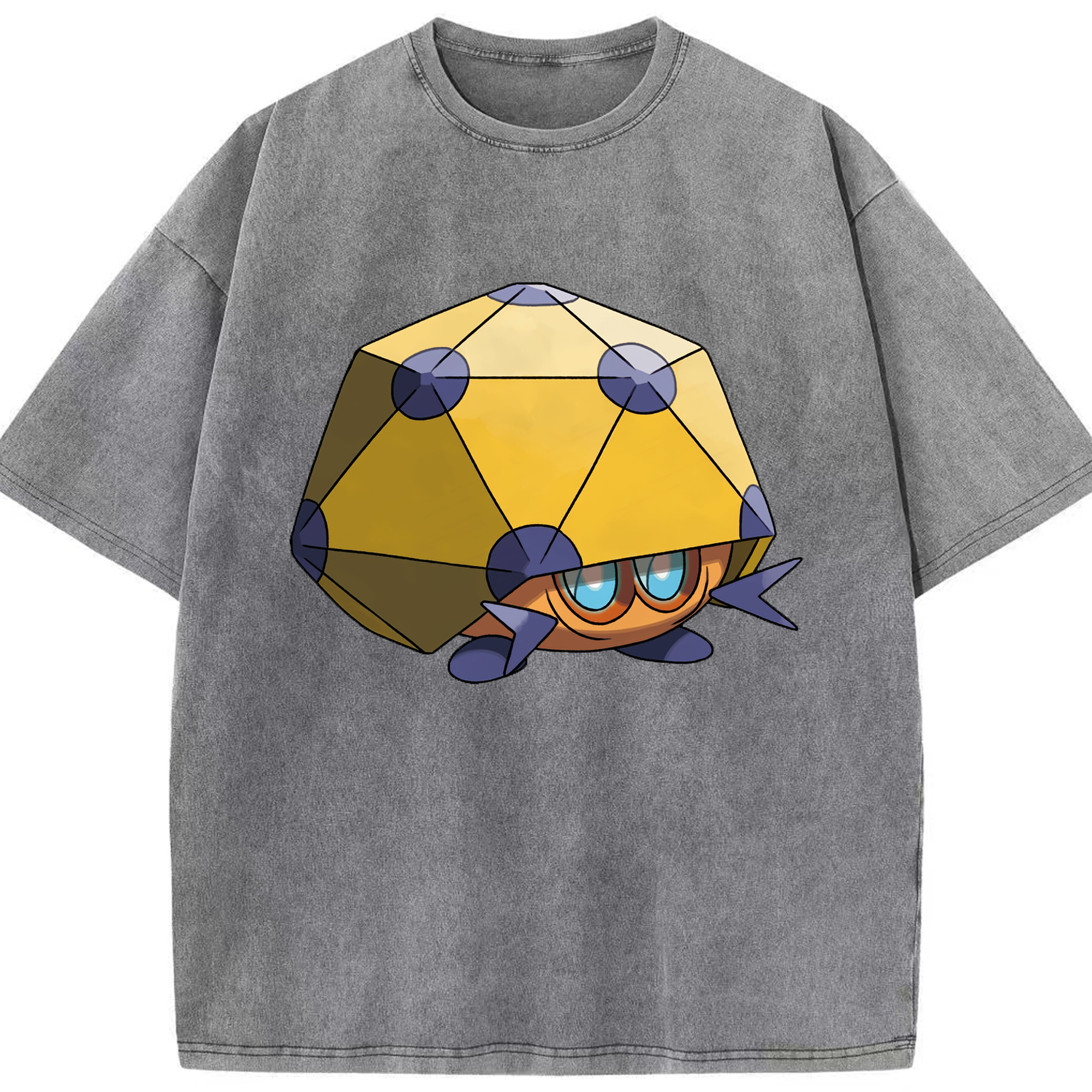 （画像用） ポケットモンスター Pokémon 綿100% ヴィンテージ風 半袖Tシャツ（フロントプリント）