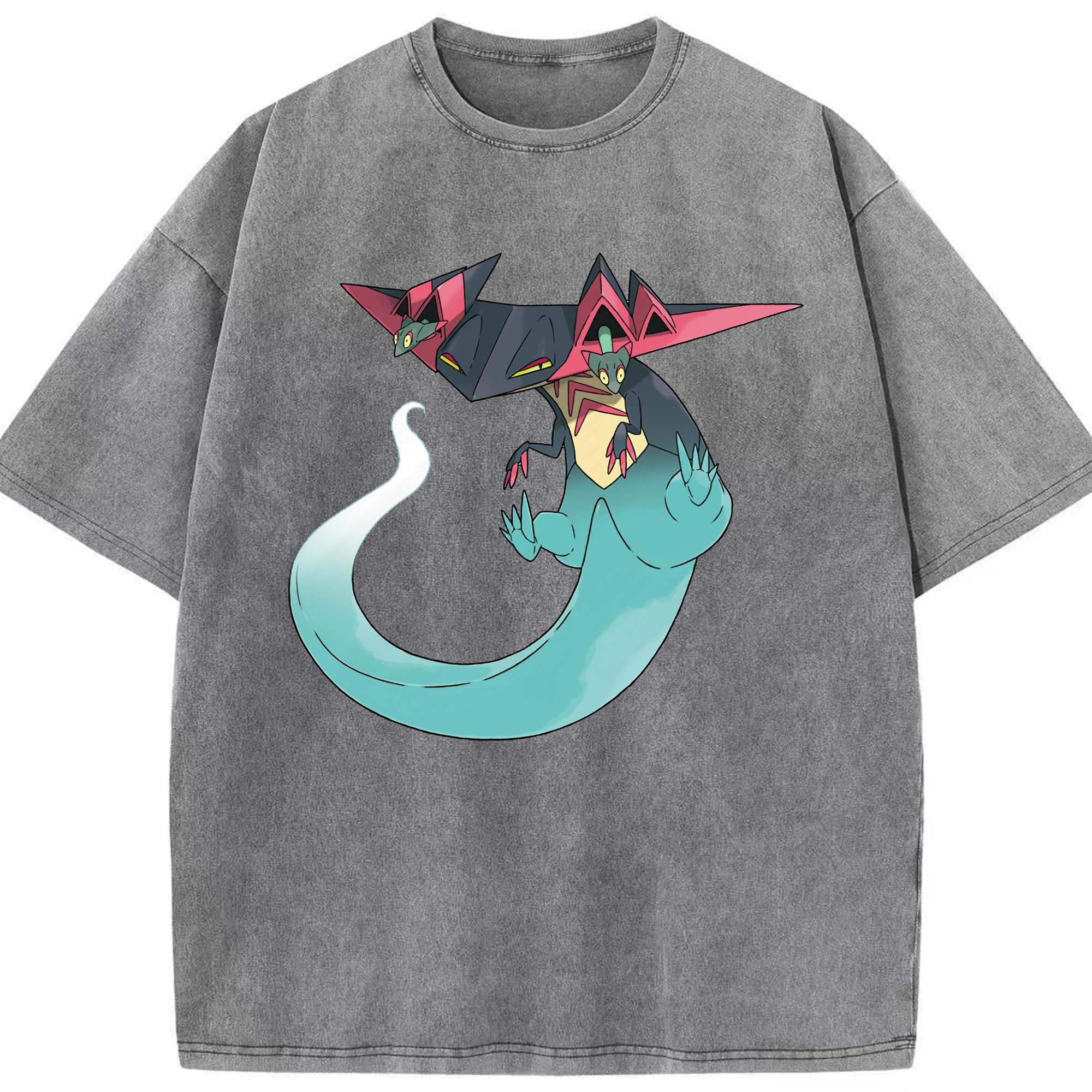 （画像用） ポケットモンスター Pokémon 綿100% ヴィンテージ風 半袖Tシャツ（フロントプリント）