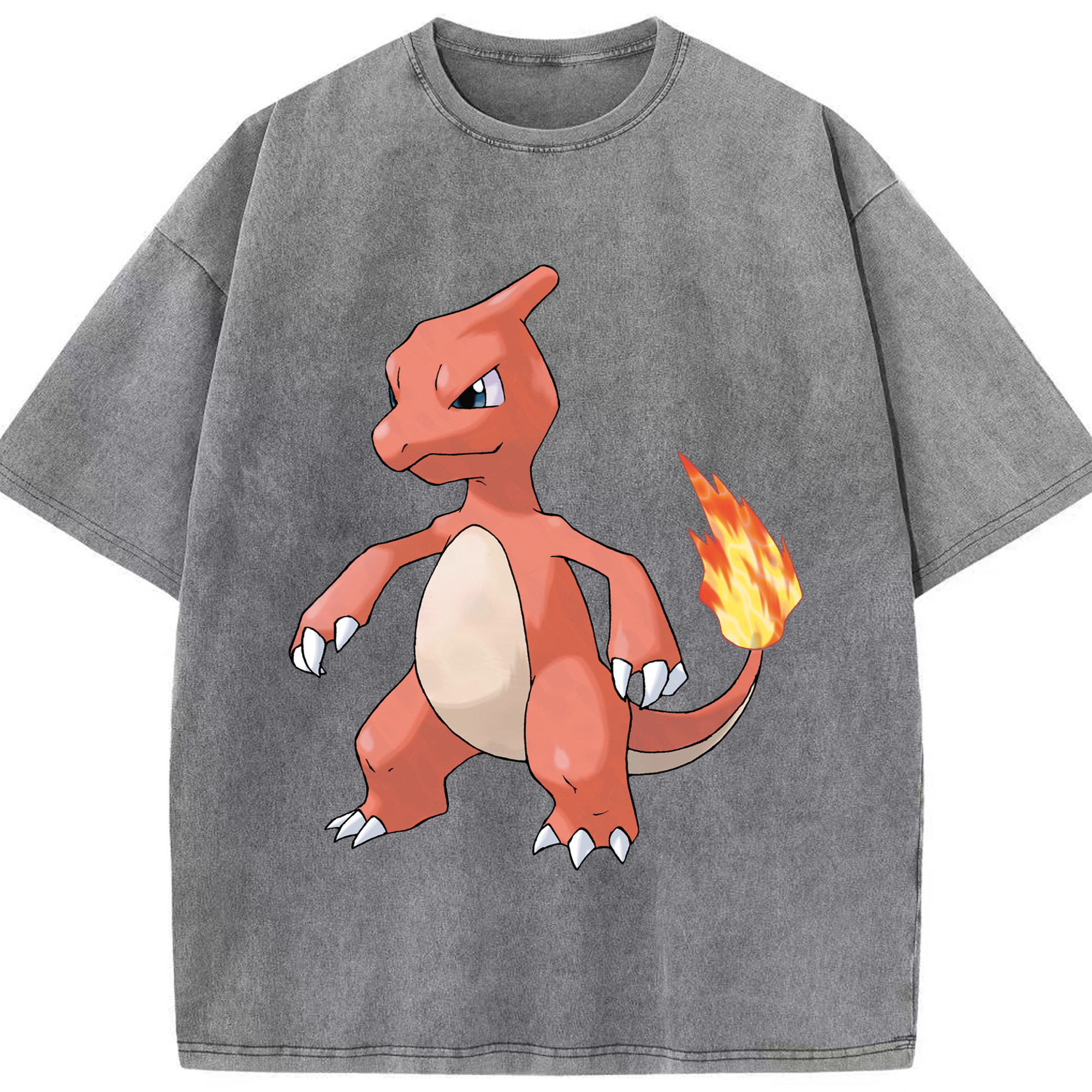 （画像用） ポケットモンスター Pokémon 綿100% ヴィンテージ風 半袖Tシャツ（フロントプリント）