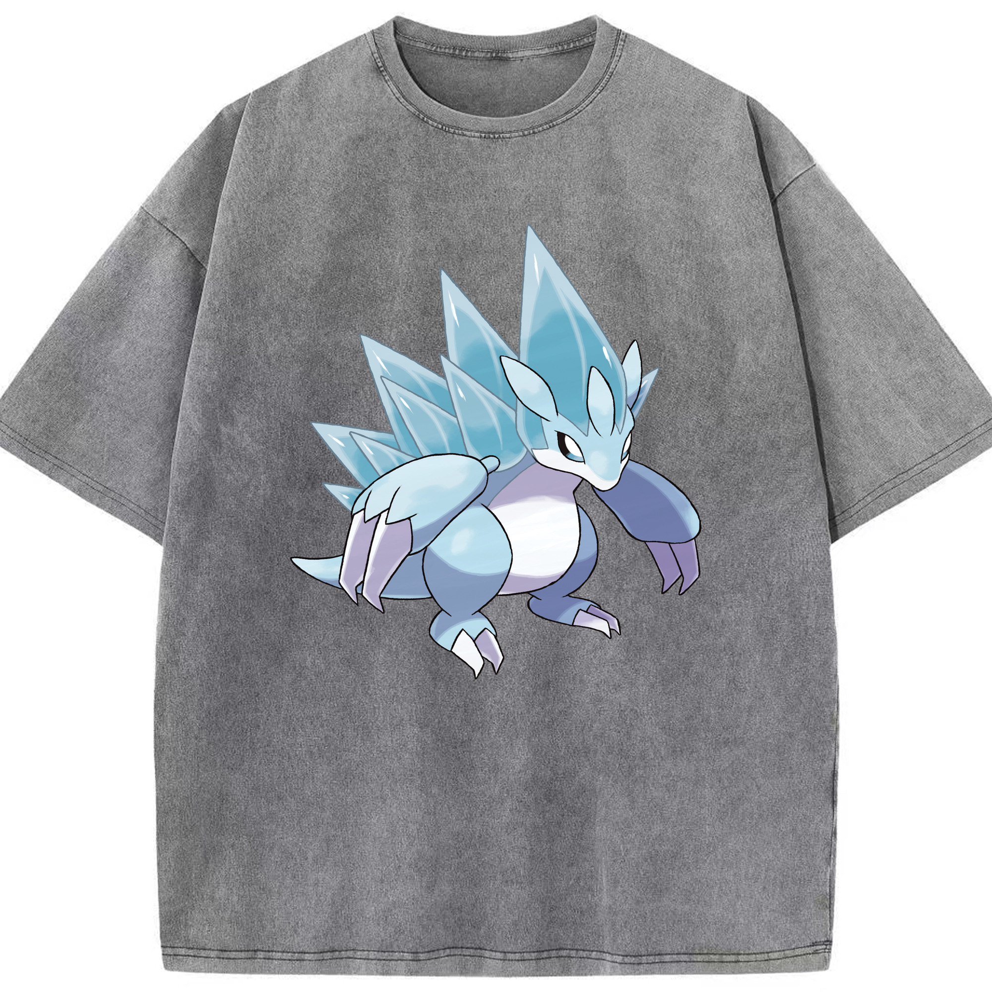 （画像用） ポケットモンスター Pokémon 綿100% ヴィンテージ風 半袖Tシャツ（フロントプリント）