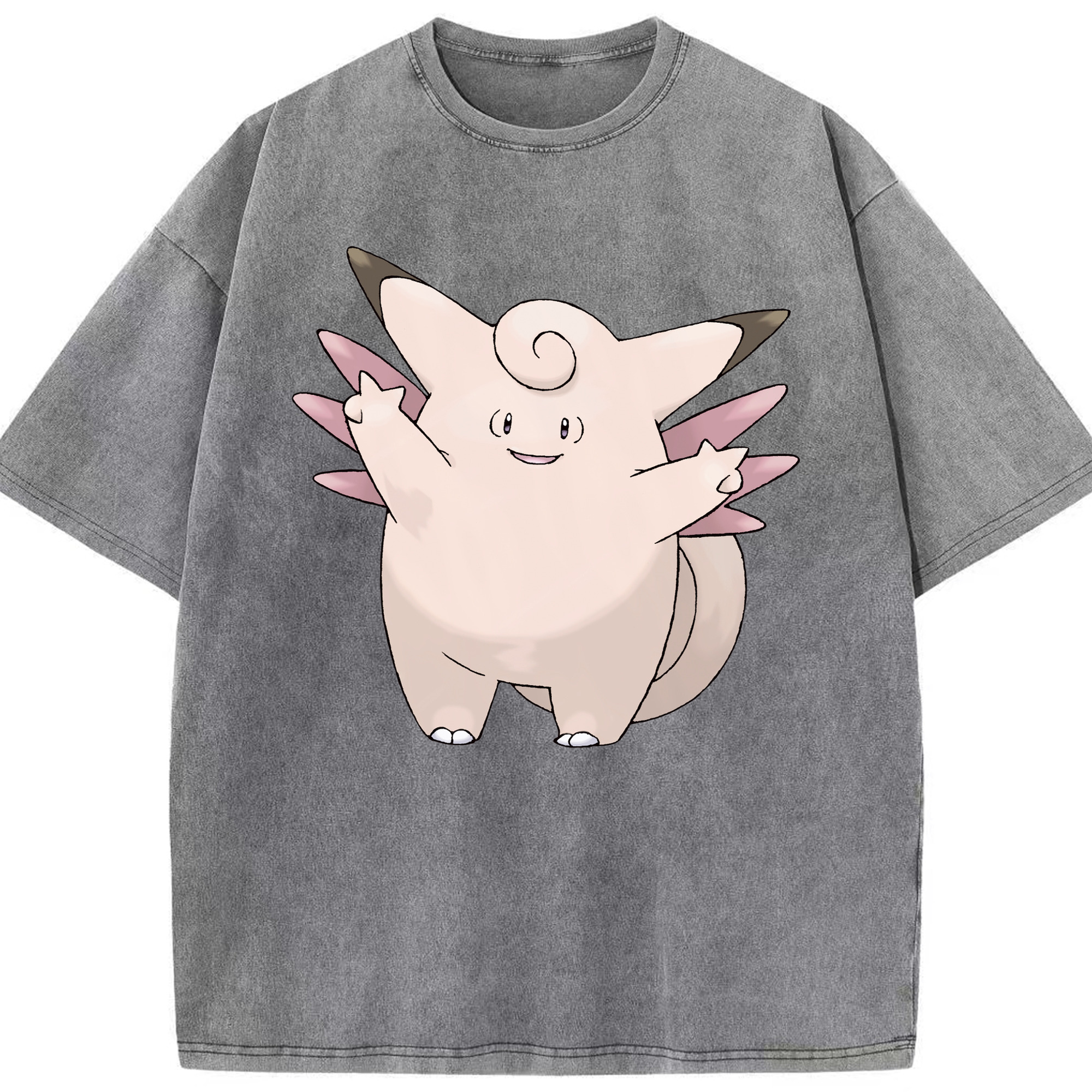 （画像用） ポケットモンスター Pokémon 綿100% ヴィンテージ風 半袖Tシャツ（フロントプリント）