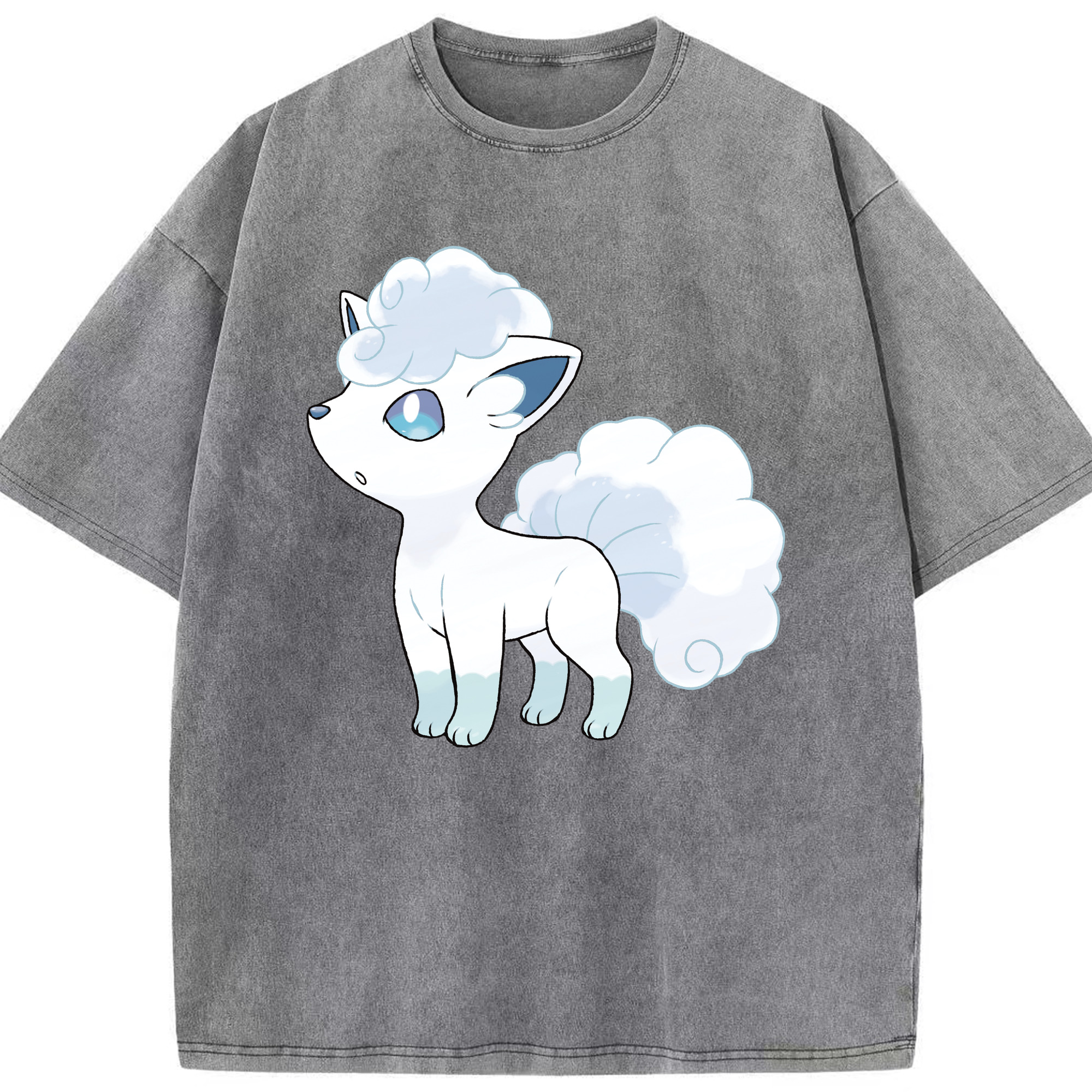 （画像用） ポケットモンスター Pokémon 綿100% ヴィンテージ風 半袖Tシャツ（フロントプリント）