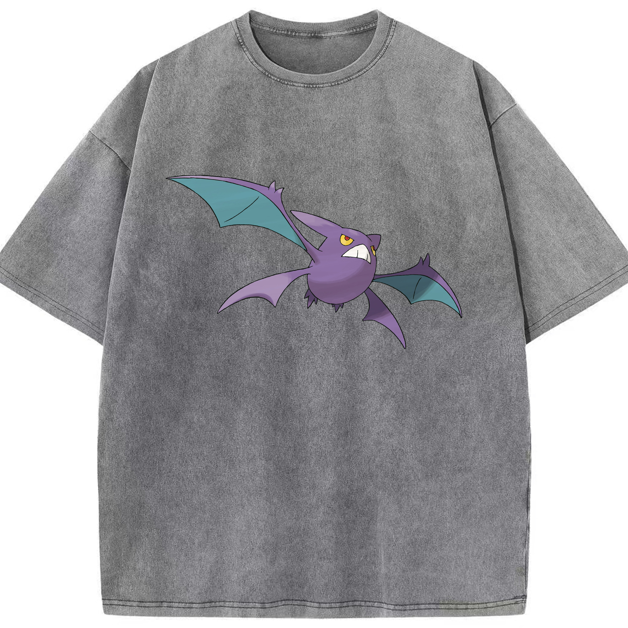 （画像用） ポケットモンスター Pokémon 綿100% ヴィンテージ風 半袖Tシャツ（フロントプリント）