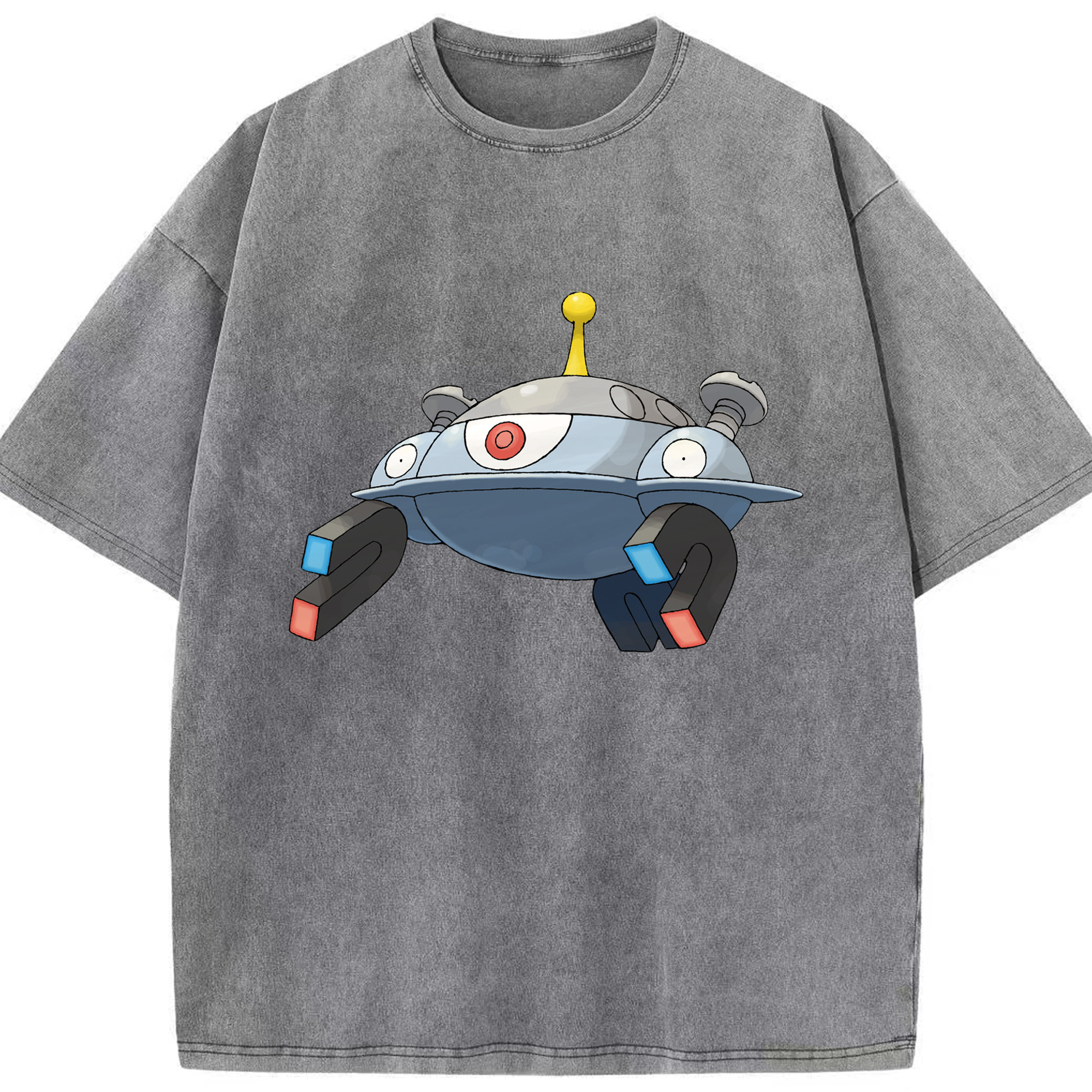 （画像用） ポケットモンスター Pokémon 綿100% ヴィンテージ風 半袖Tシャツ（フロントプリント）