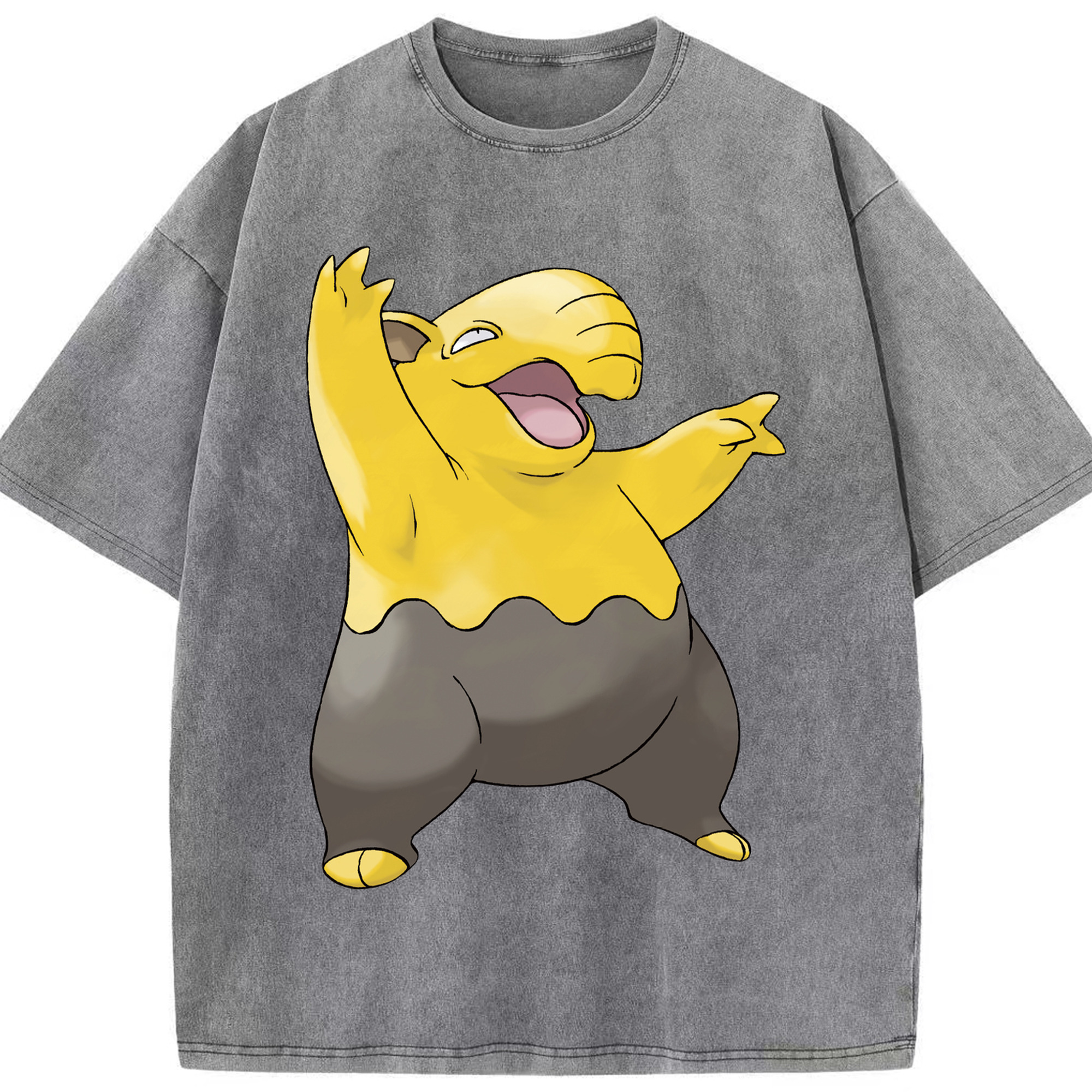 （画像用） ポケットモンスター Pokémon 綿100% ヴィンテージ風 半袖Tシャツ（フロントプリント）