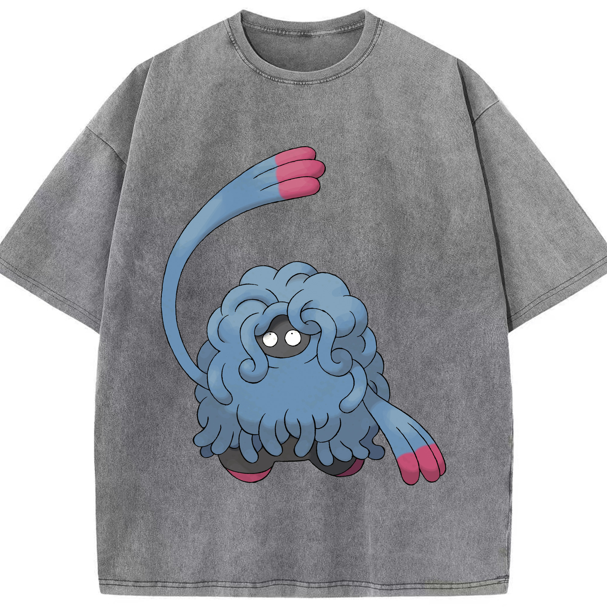 （画像用） ポケットモンスター Pokémon 綿100% ヴィンテージ風 半袖Tシャツ（フロントプリント）
