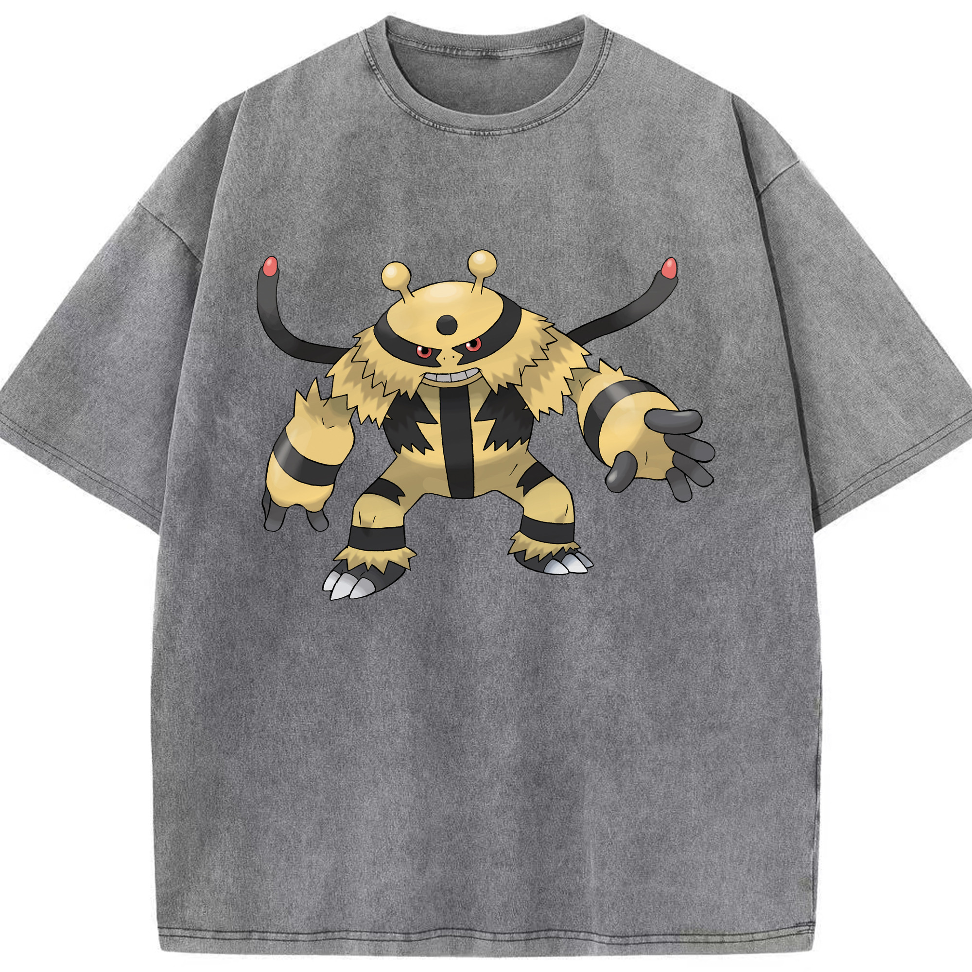 （画像用） ポケットモンスター Pokémon 綿100% ヴィンテージ風 半袖Tシャツ（フロントプリント）