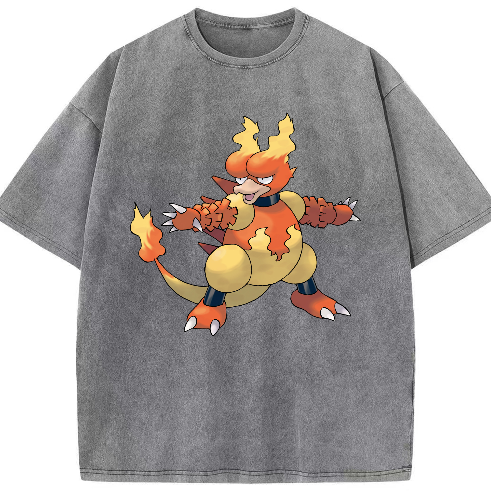 （画像用） ポケットモンスター Pokémon 綿100% ヴィンテージ風 半袖Tシャツ（フロントプリント）