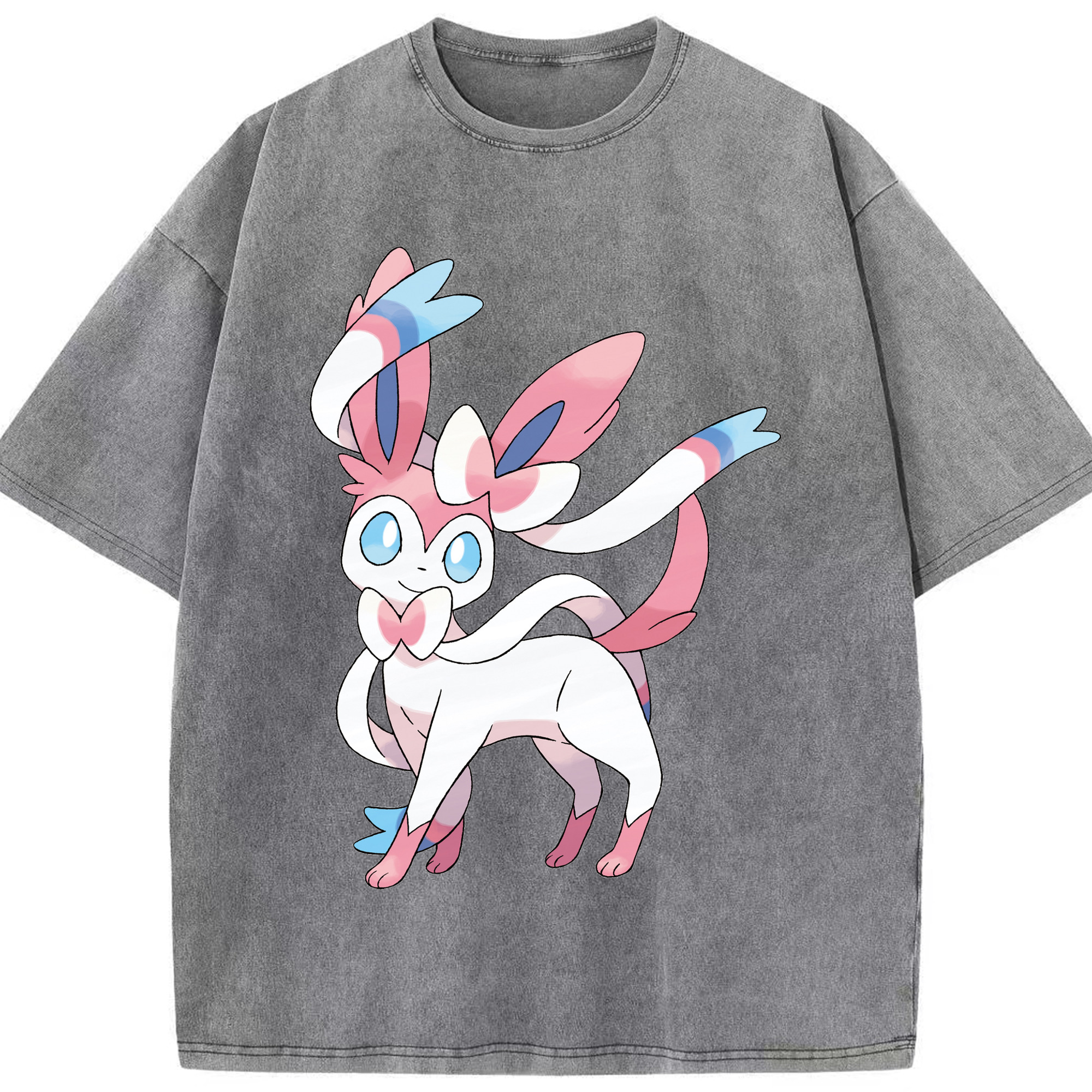 （画像用） ポケットモンスター Pokémon 綿100% ヴィンテージ風 半袖Tシャツ（フロントプリント）