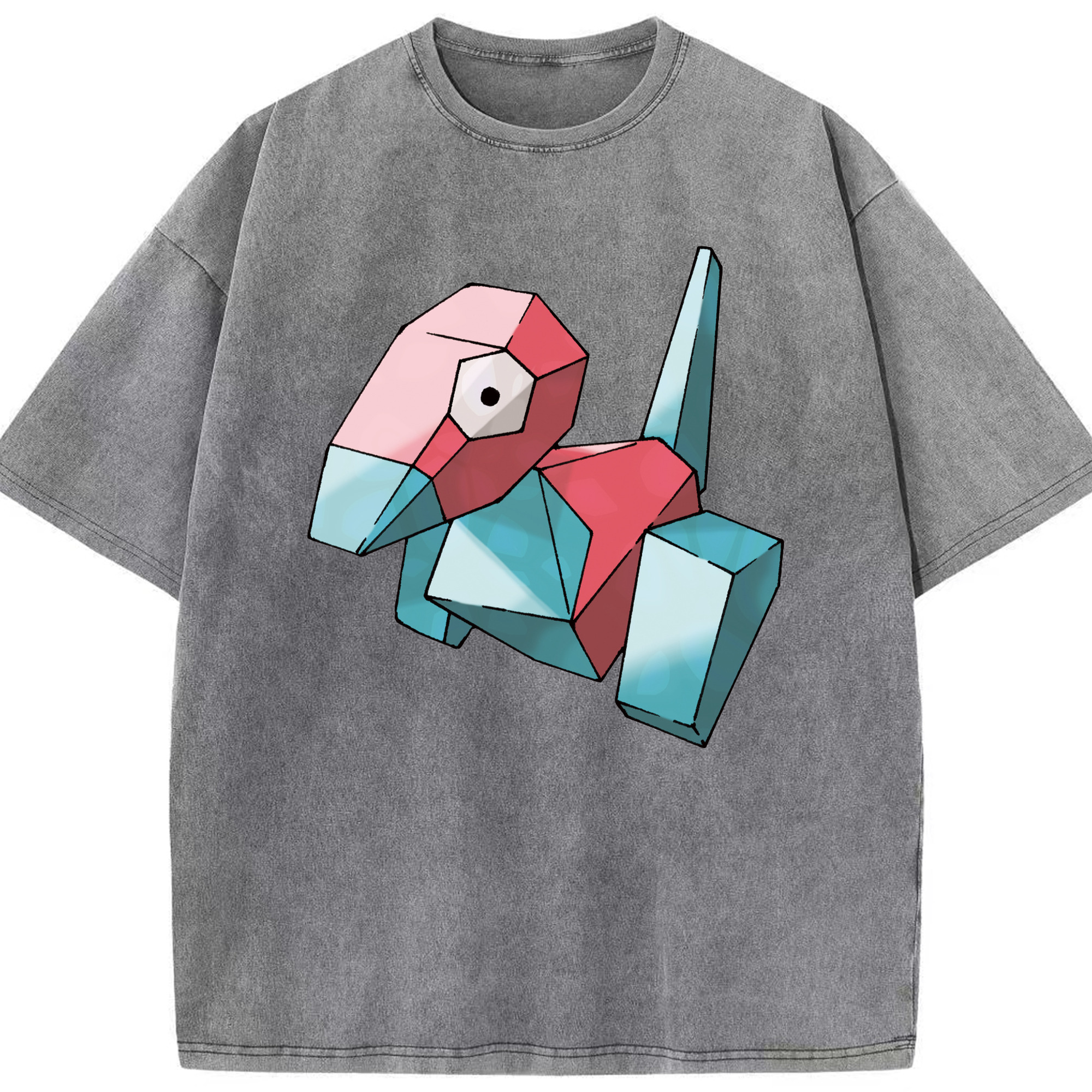 （画像用） ポケットモンスター Pokémon 綿100% ヴィンテージ風 半袖Tシャツ（フロントプリント）