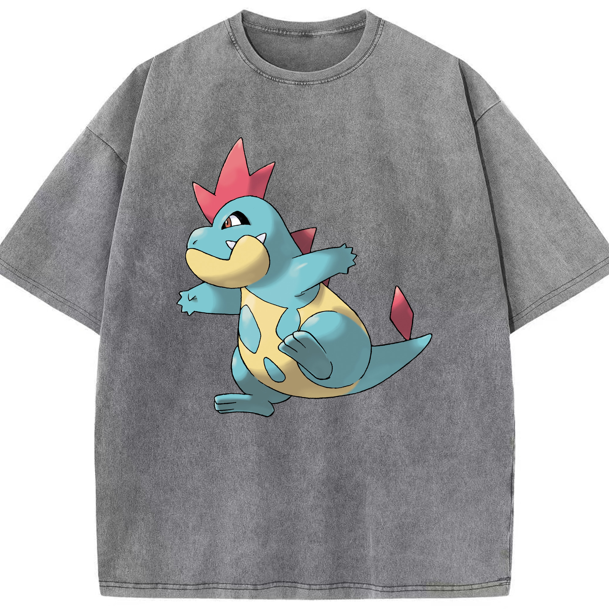 （画像用） ポケットモンスター Pokémon 綿100% ヴィンテージ風 半袖Tシャツ（フロントプリント）
