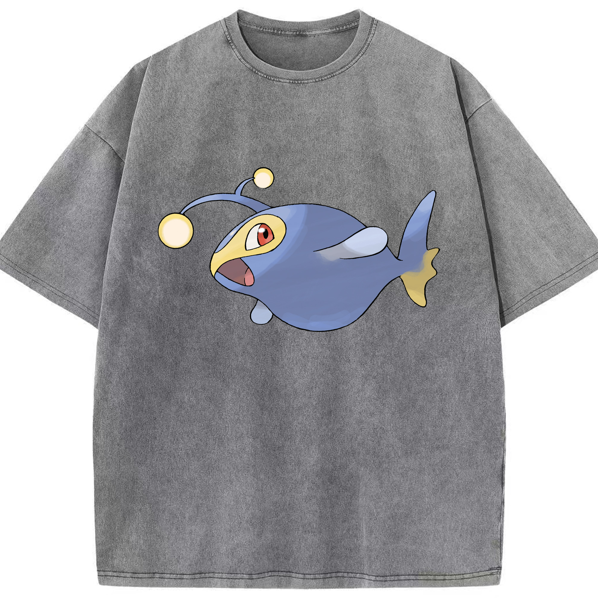 （画像用） ポケットモンスター Pokémon 綿100% ヴィンテージ風 半袖Tシャツ（フロントプリント）