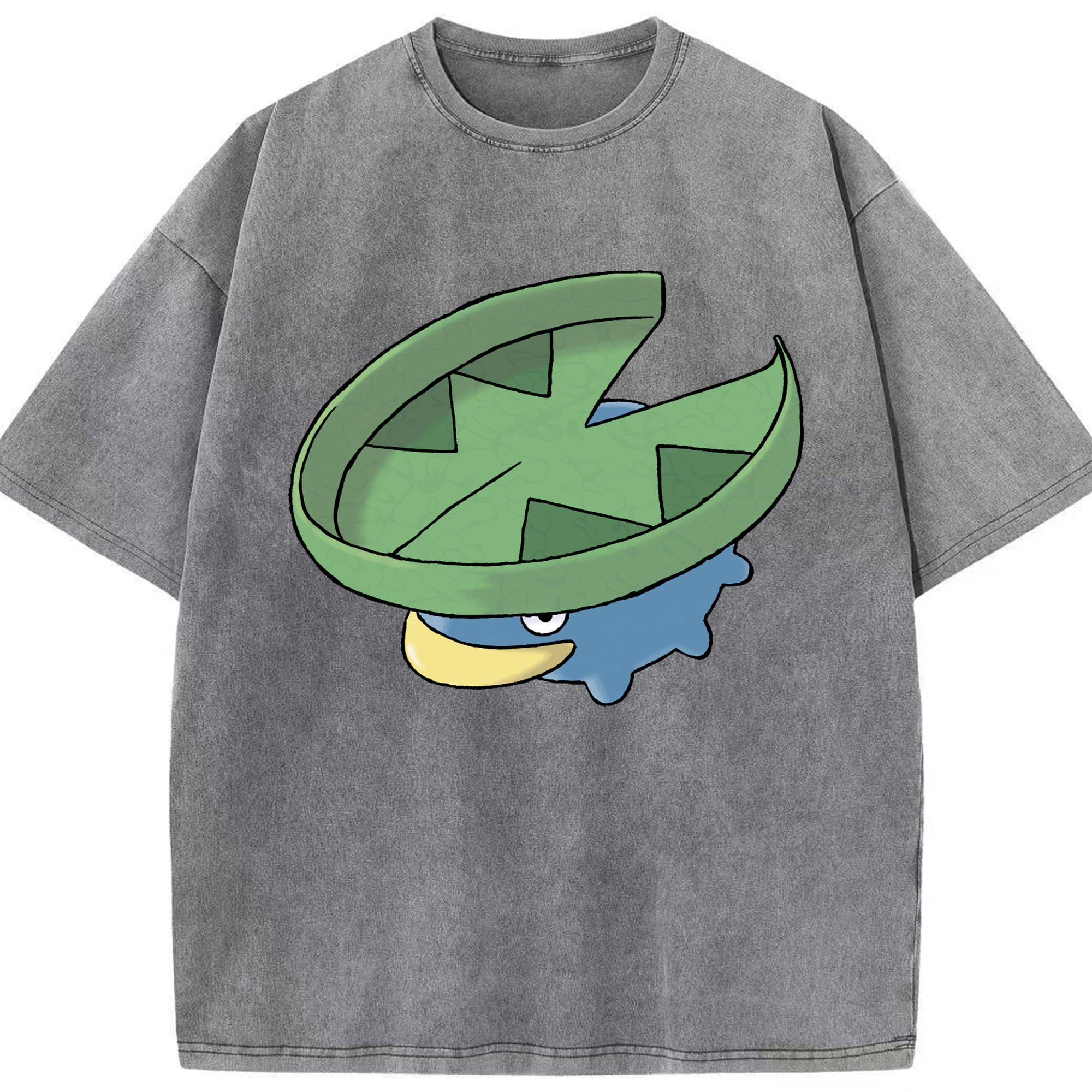 （画像用） ポケットモンスター Pokémon 綿100% ヴィンテージ風 半袖Tシャツ（フロントプリント）