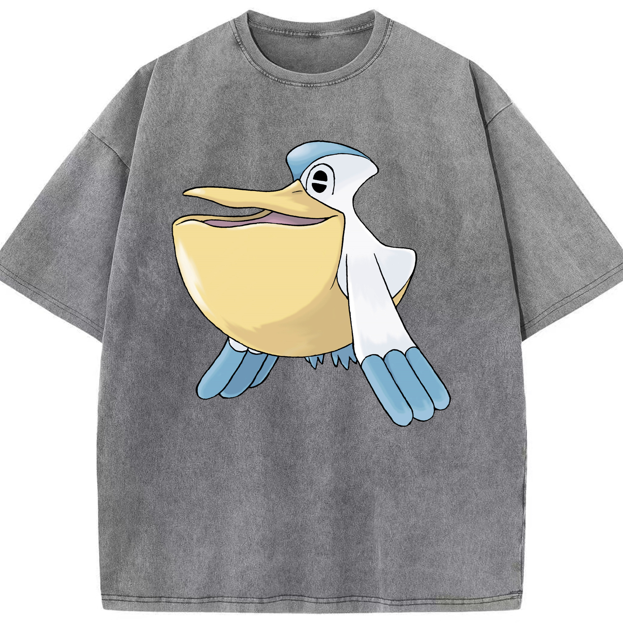 （画像用） ポケットモンスター Pokémon 綿100% ヴィンテージ風 半袖Tシャツ（フロントプリント）