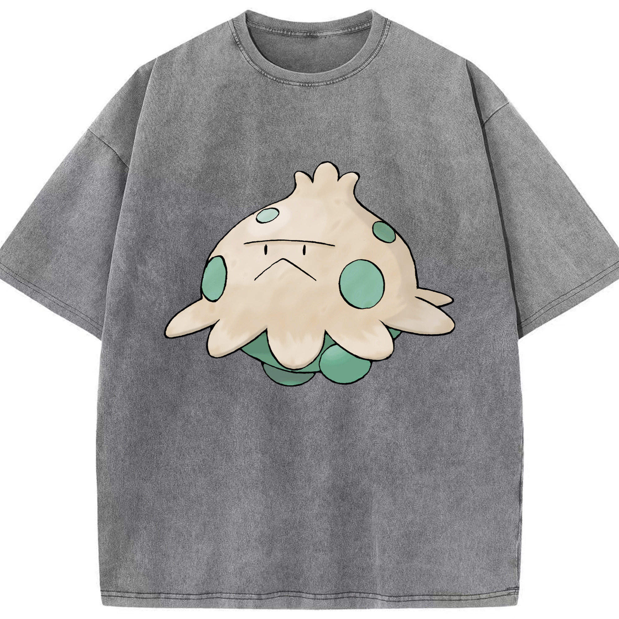 （画像用） ポケットモンスター Pokémon 綿100% ヴィンテージ風 半袖Tシャツ（フロントプリント）
