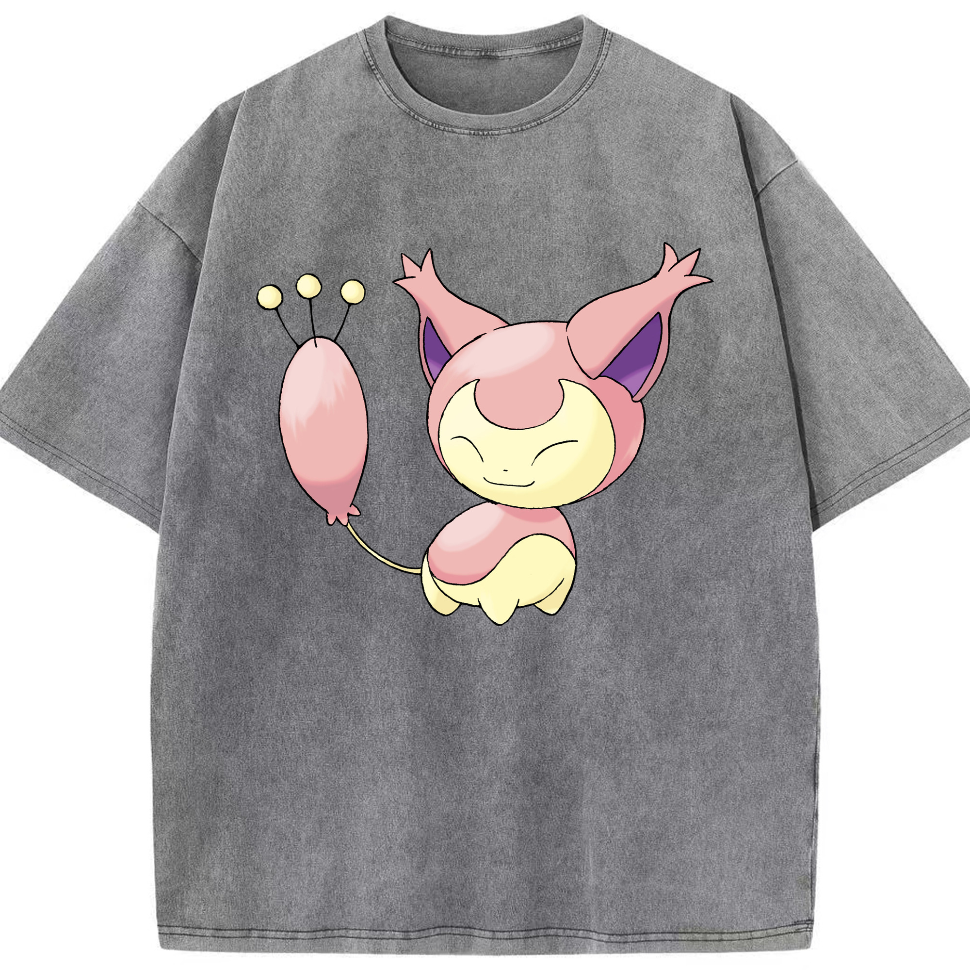 （画像用） ポケットモンスター Pokémon 綿100% ヴィンテージ風 半袖Tシャツ（フロントプリント）