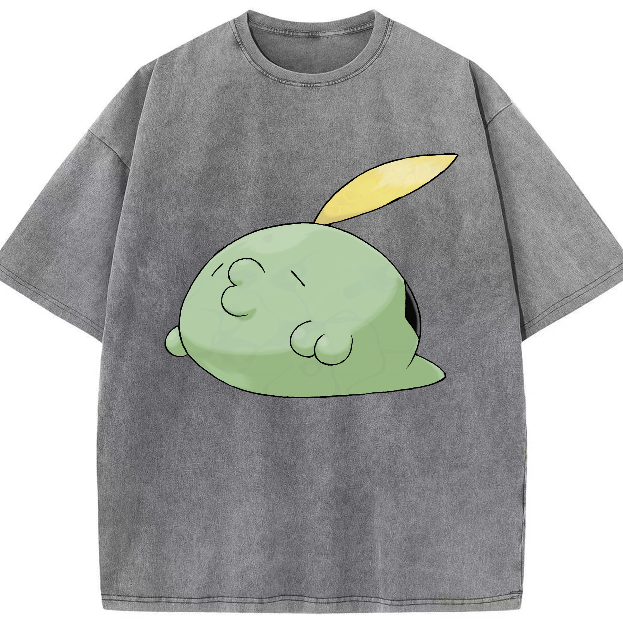 （画像用） ポケットモンスター Pokémon 綿100% ヴィンテージ風 半袖Tシャツ（フロントプリント）