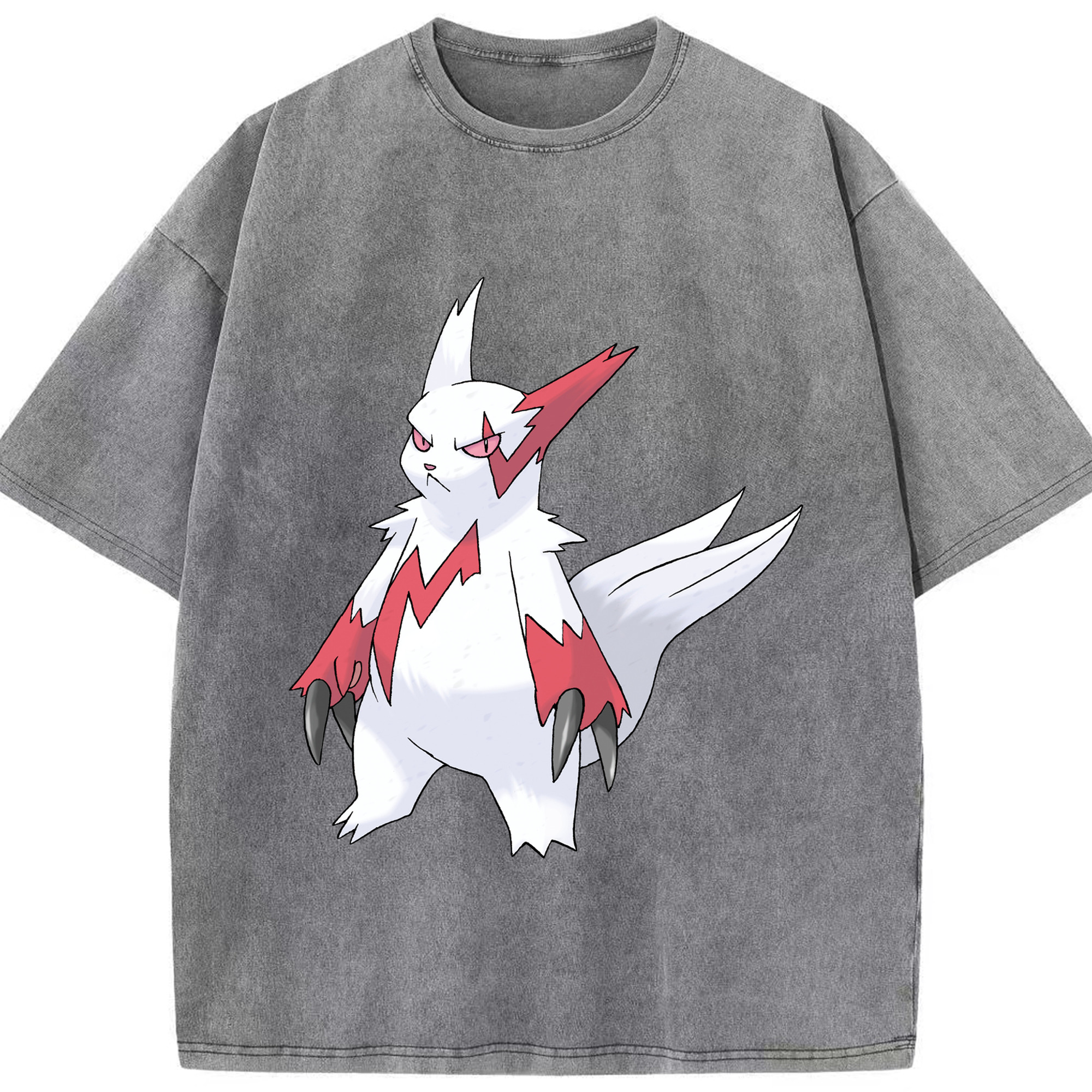 （画像用） ポケットモンスター Pokémon 綿100% ヴィンテージ風 半袖Tシャツ（フロントプリント）