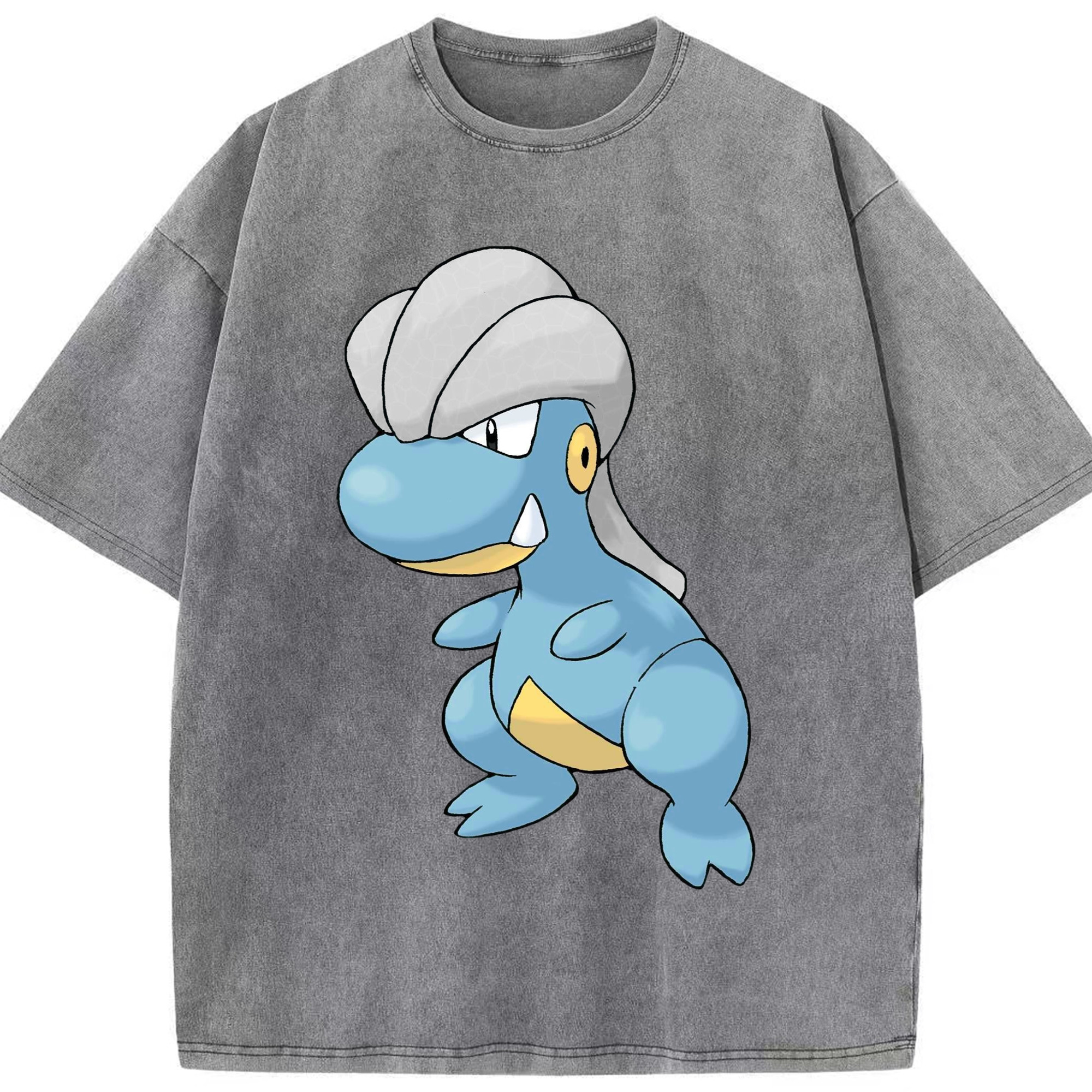 （画像用） ポケットモンスター Pokémon 綿100% ヴィンテージ風 半袖Tシャツ（フロントプリント）