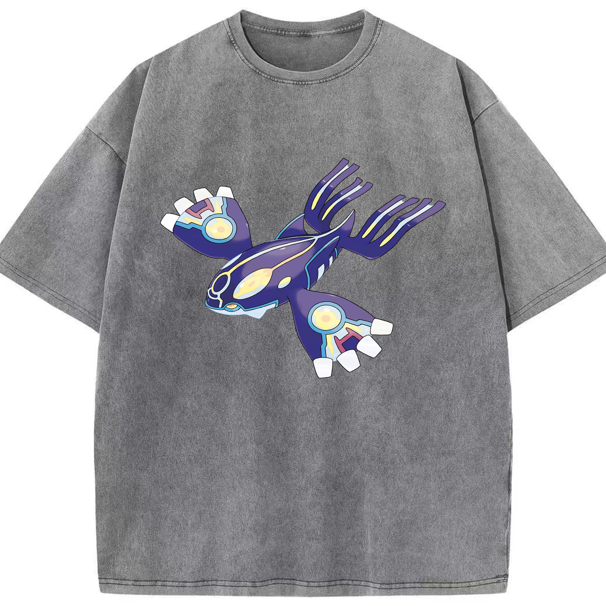 （画像用） ポケットモンスター Pokémon 綿100% ヴィンテージ風 半袖Tシャツ（フロントプリント）