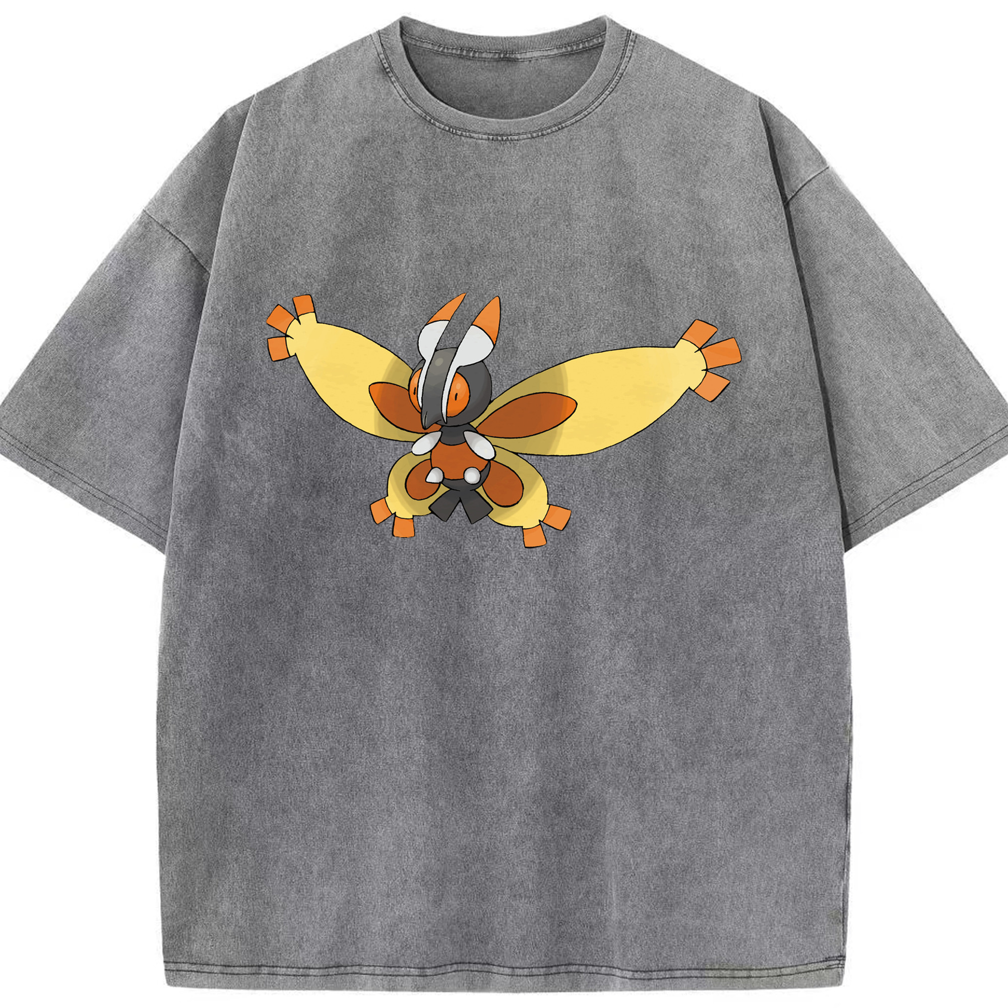 （画像用） ポケットモンスター Pokémon 綿100% ヴィンテージ風 半袖Tシャツ（フロントプリント）