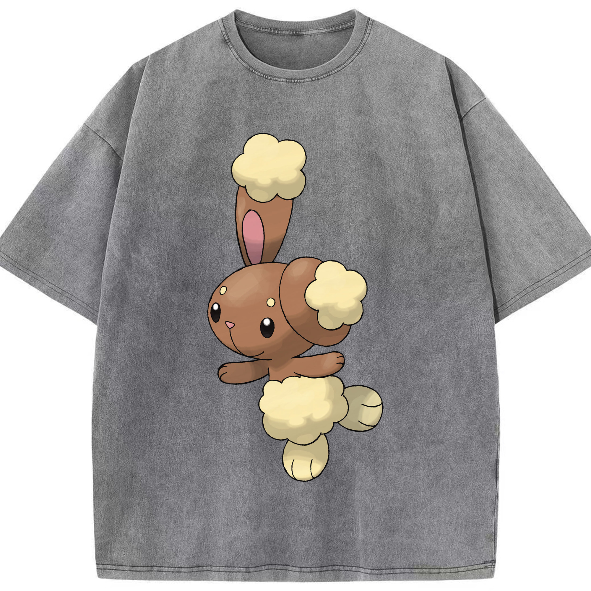 （画像用） ポケットモンスター Pokémon 綿100% ヴィンテージ風 半袖Tシャツ（フロントプリント）