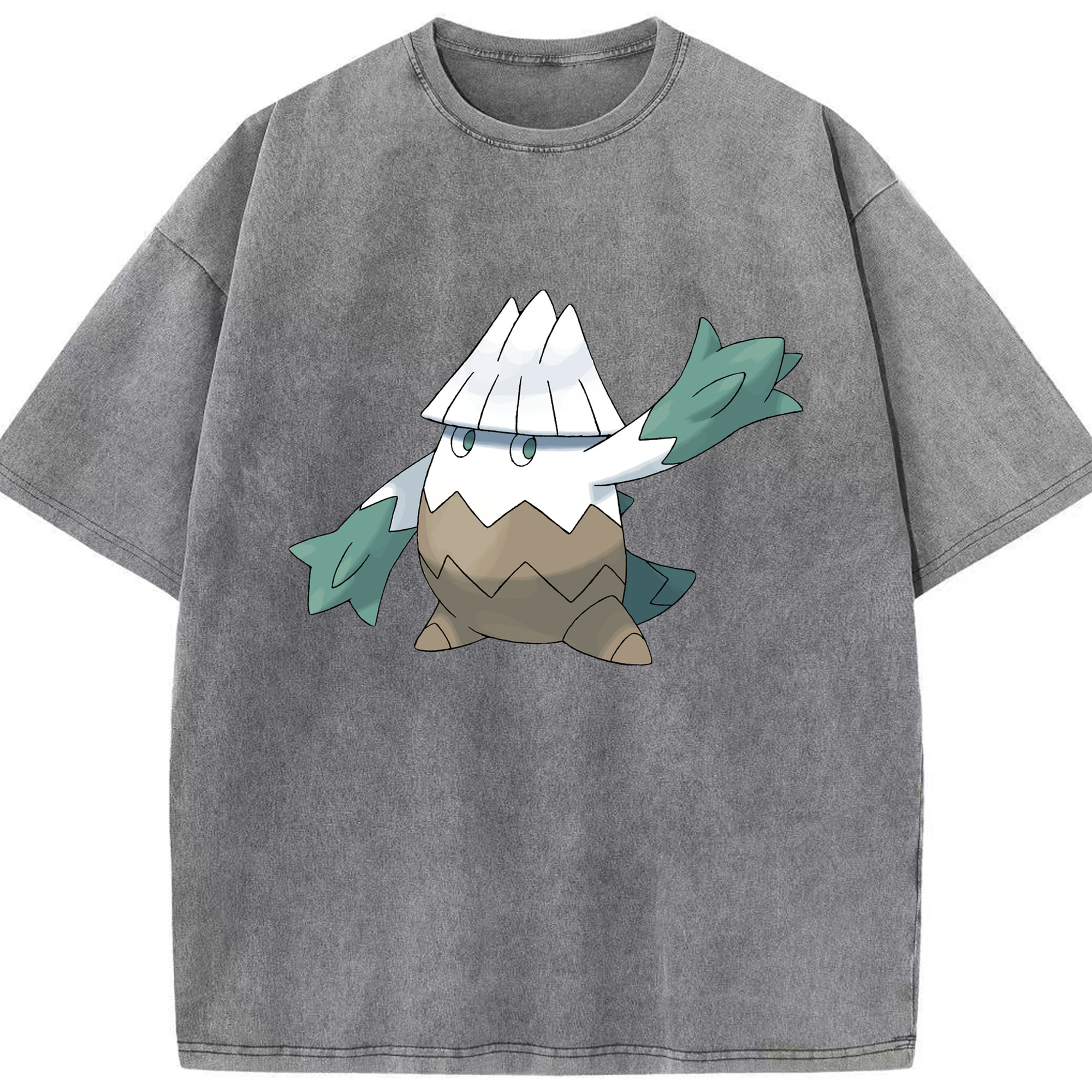 （画像用） ポケットモンスター Pokémon 綿100% ヴィンテージ風 半袖Tシャツ（フロントプリント）