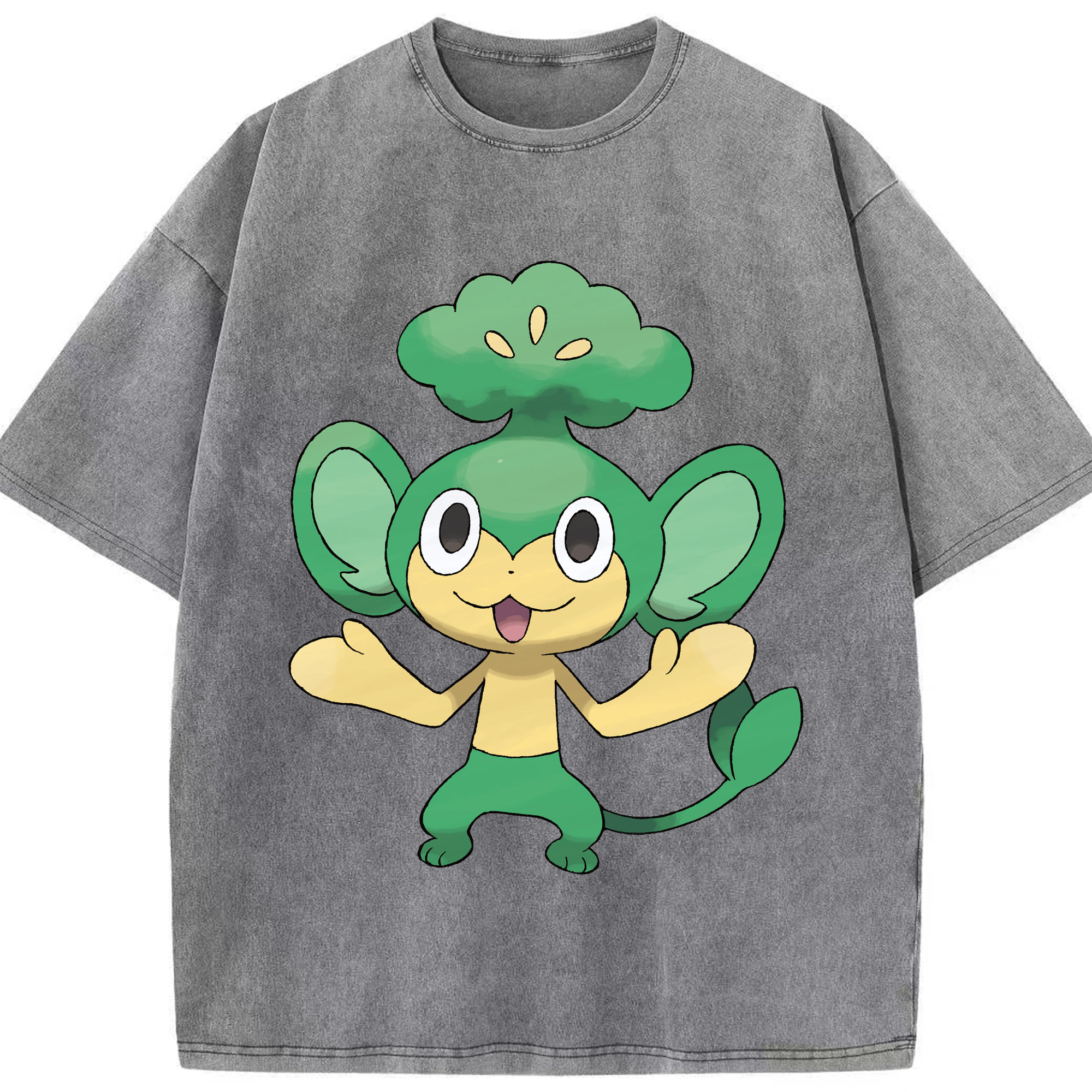 （画像用） ポケットモンスター Pokémon 綿100% ヴィンテージ風 半袖Tシャツ（フロントプリント）