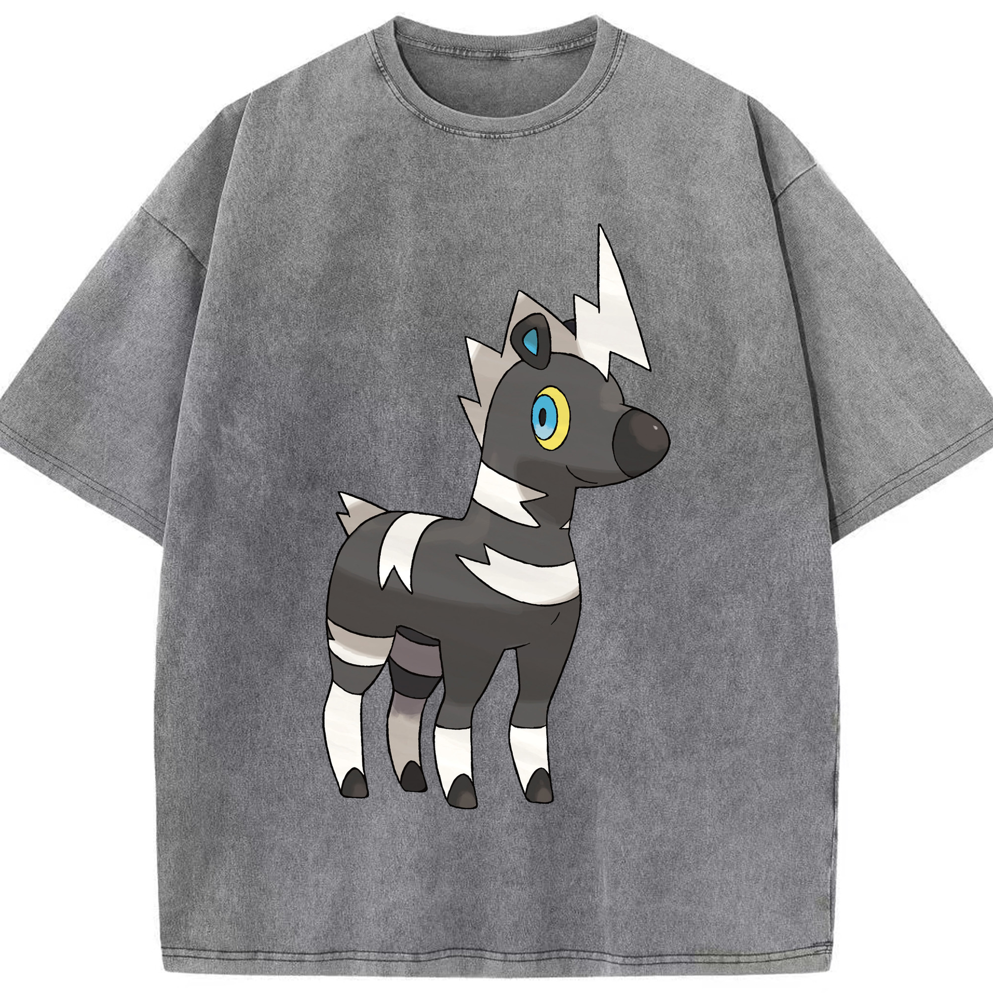 （画像用） ポケットモンスター Pokémon 綿100% ヴィンテージ風 半袖Tシャツ（フロントプリント）