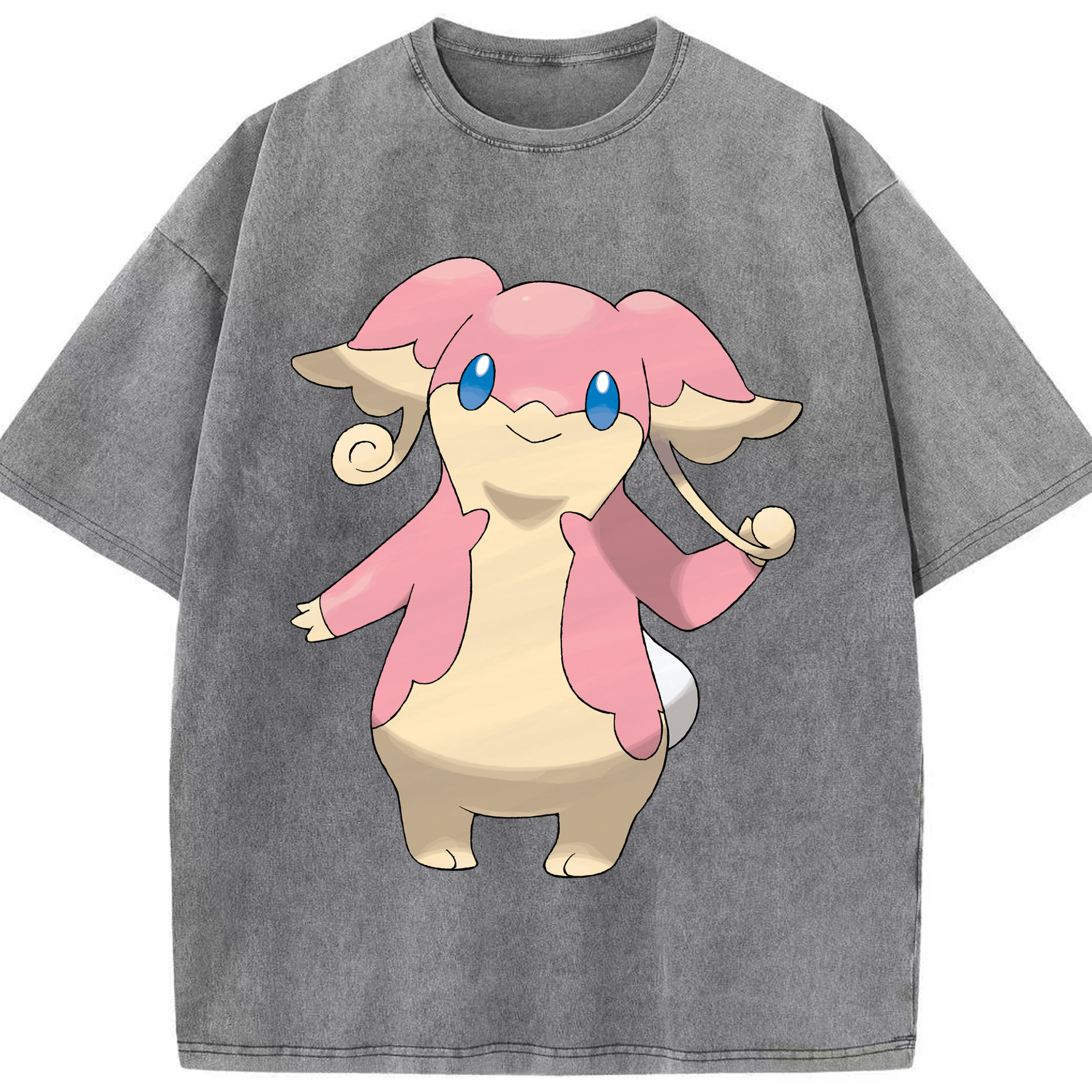 （画像用） ポケットモンスター Pokémon 綿100% ヴィンテージ風 半袖Tシャツ（フロントプリント）