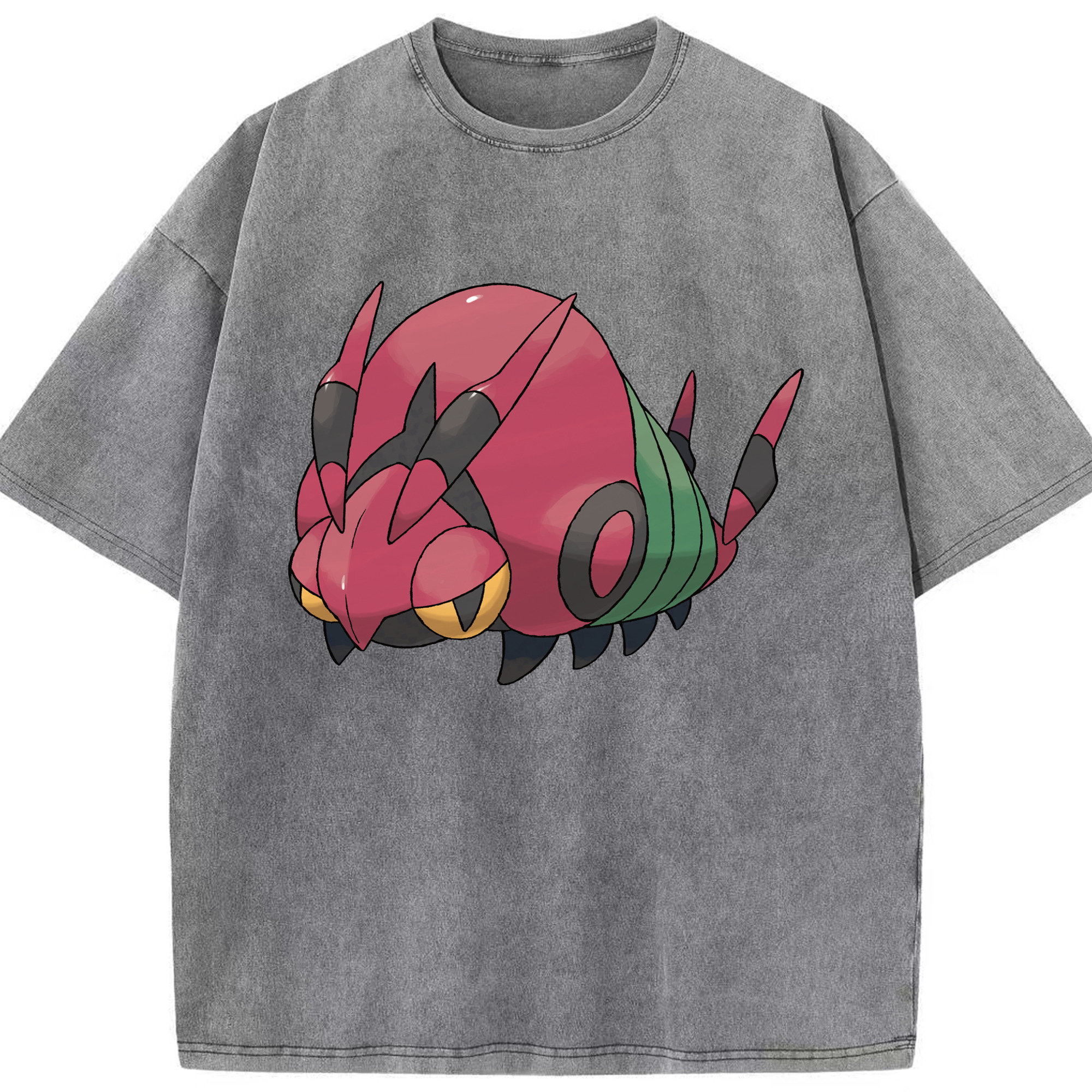 （画像用） ポケットモンスター Pokémon 綿100% ヴィンテージ風 半袖Tシャツ（フロントプリント）