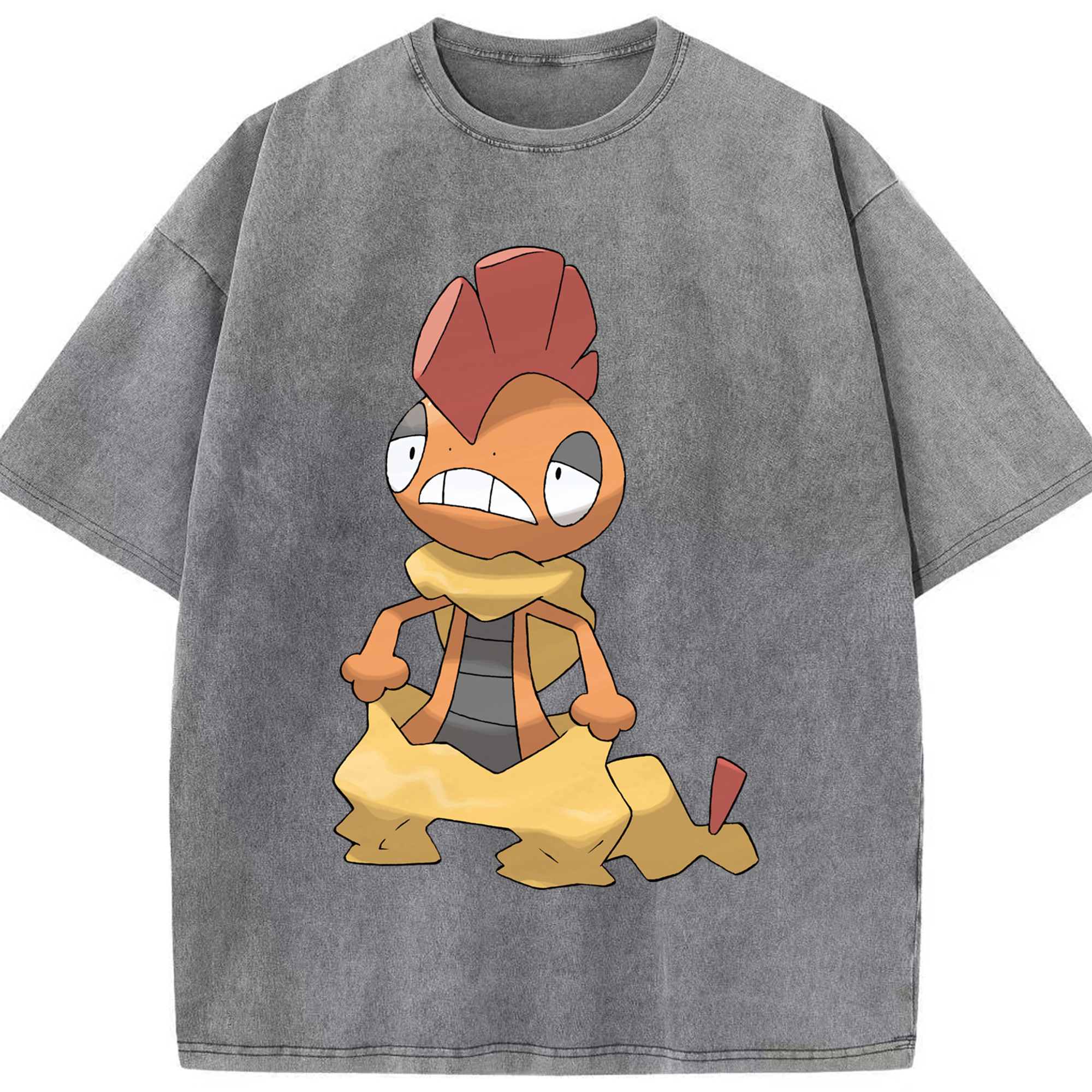 （画像用） ポケットモンスター Pokémon 綿100% ヴィンテージ風 半袖Tシャツ（フロントプリント）