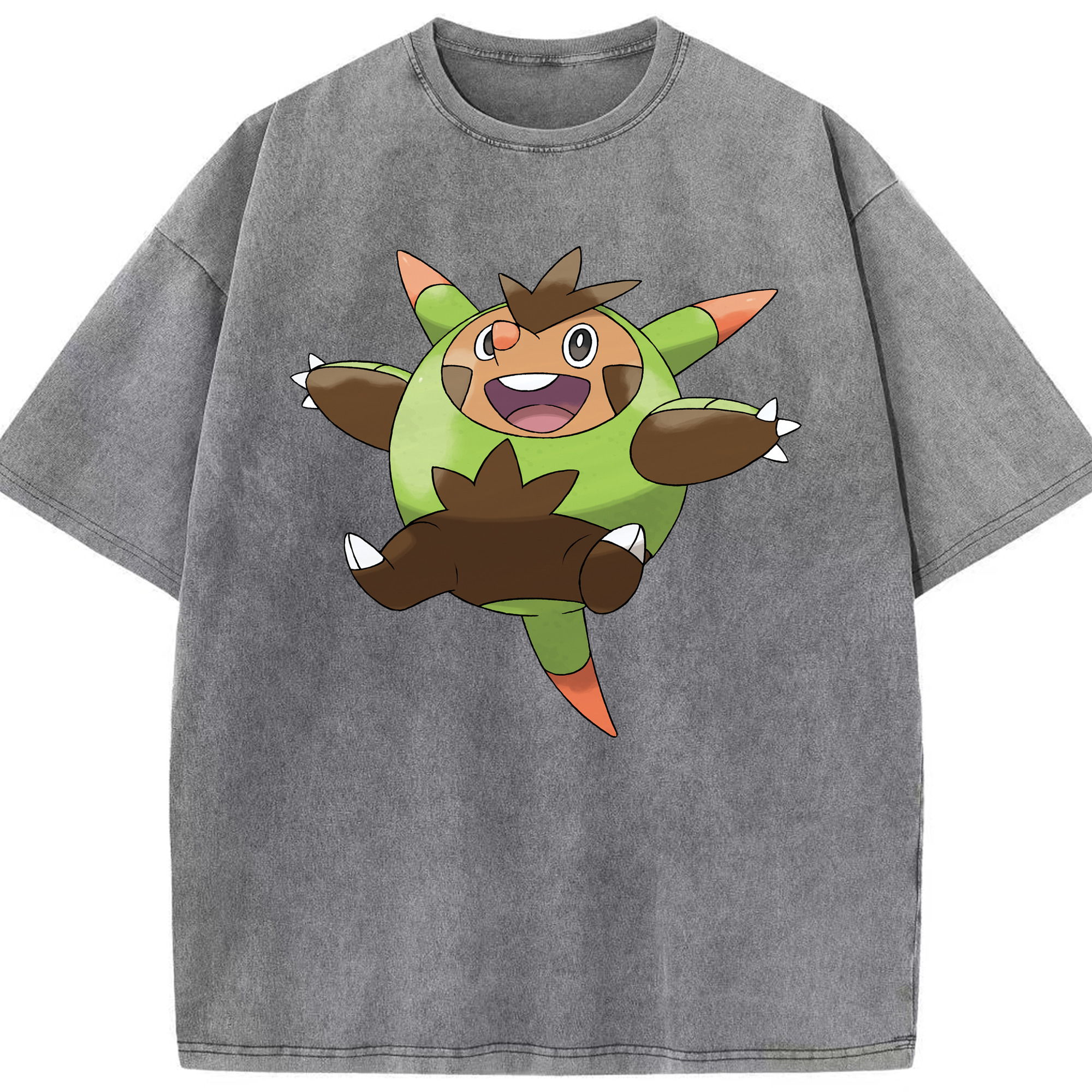 （画像用） ポケットモンスター Pokémon 綿100% ヴィンテージ風 半袖Tシャツ（フロントプリント）