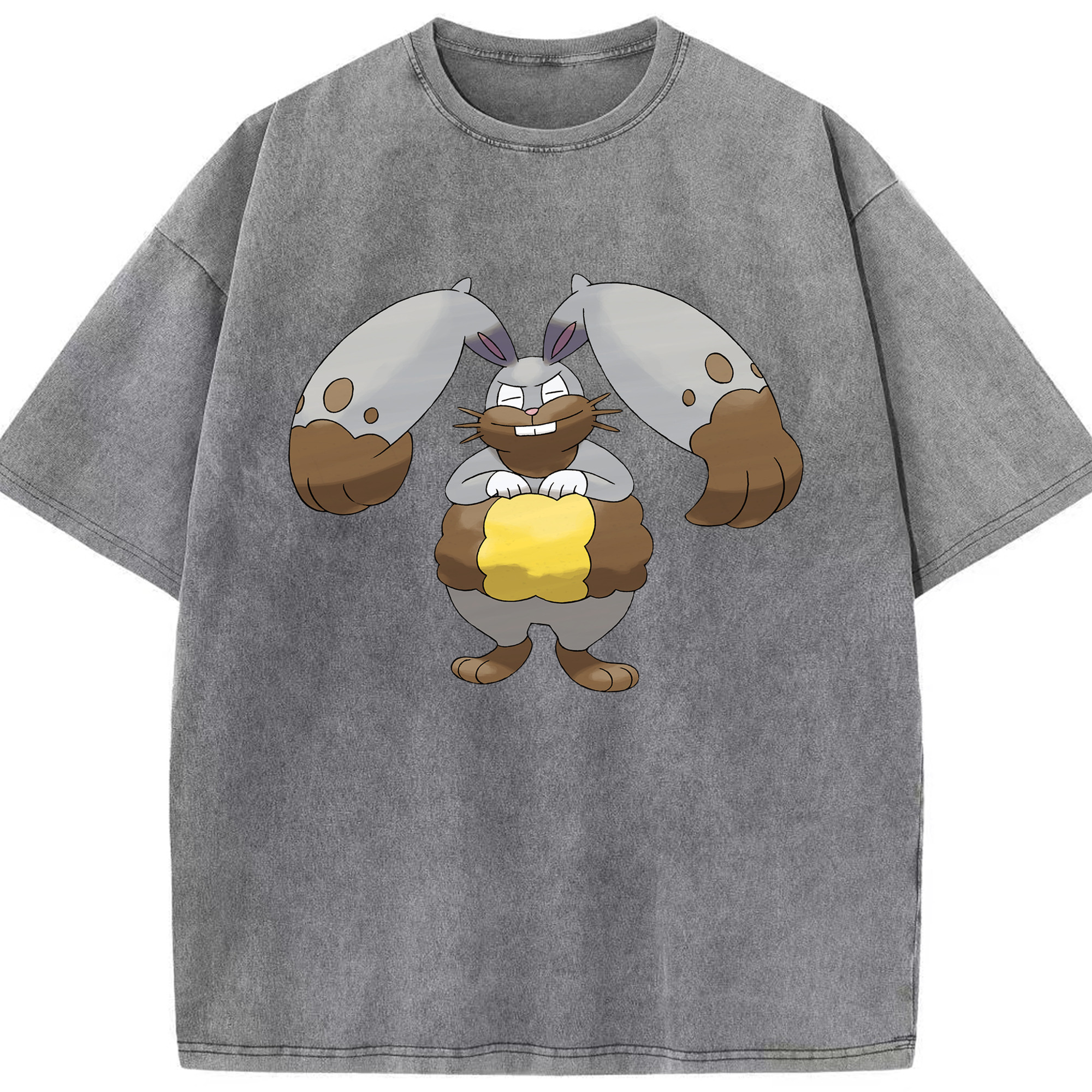 （画像用） ポケットモンスター Pokémon 綿100% ヴィンテージ風 半袖Tシャツ（フロントプリント）