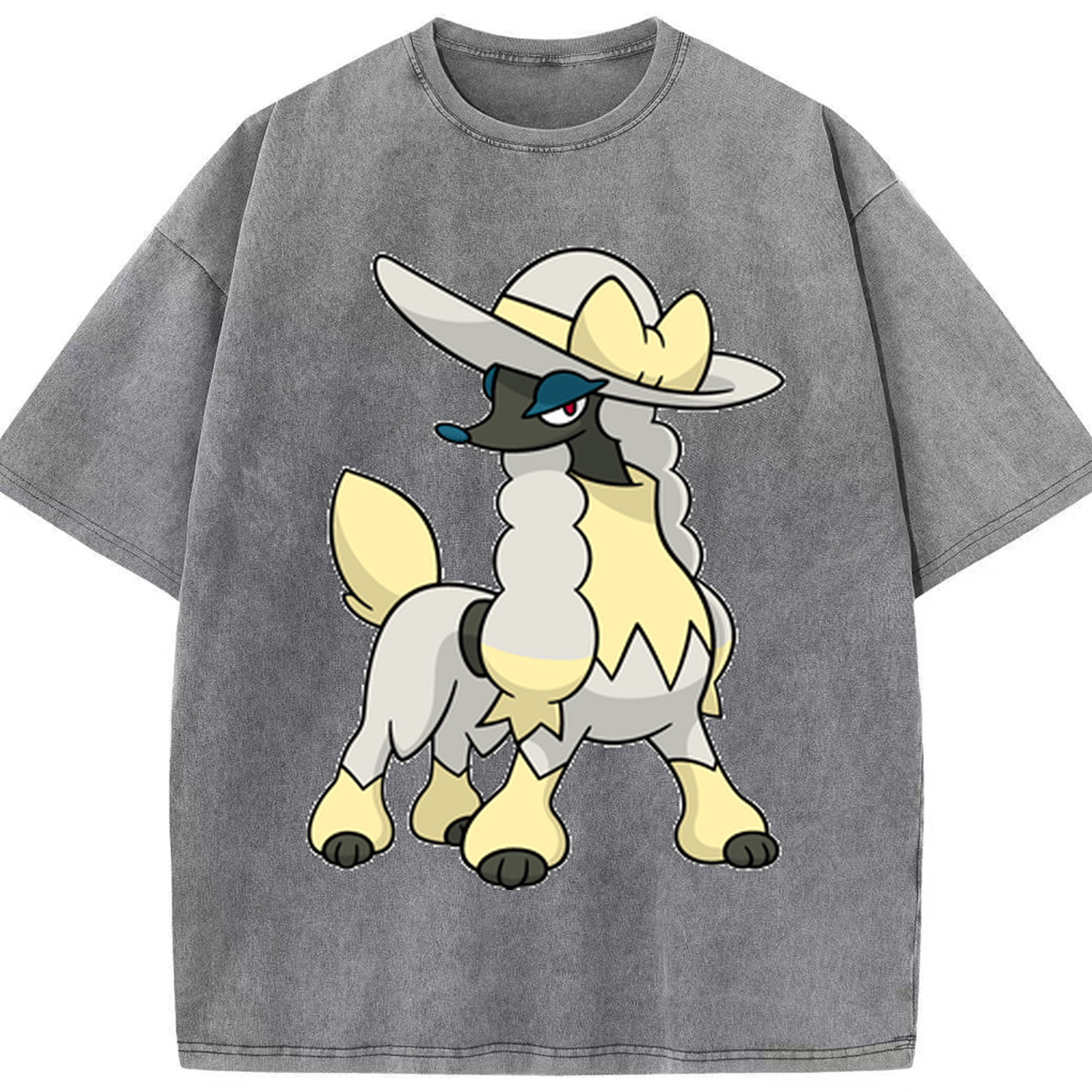 （画像用） ポケットモンスター Pokémon 綿100% ヴィンテージ風 半袖Tシャツ（フロントプリント）