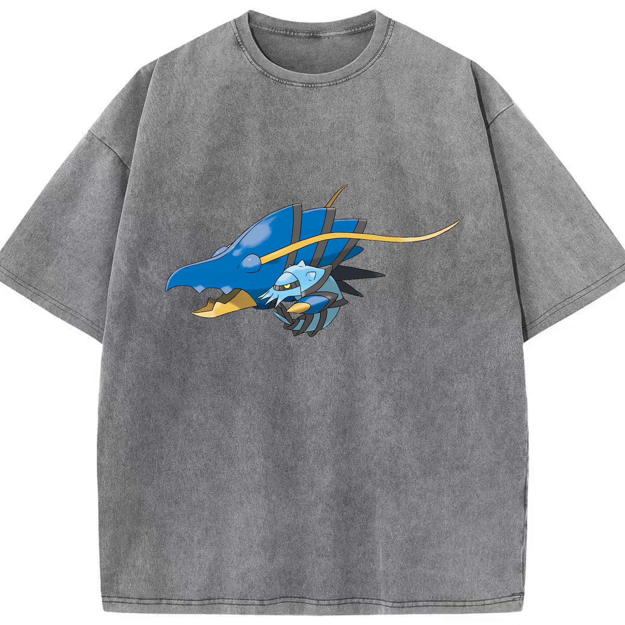 （画像用） ポケットモンスター Pokémon 綿100% ヴィンテージ風 半袖Tシャツ（フロントプリント）
