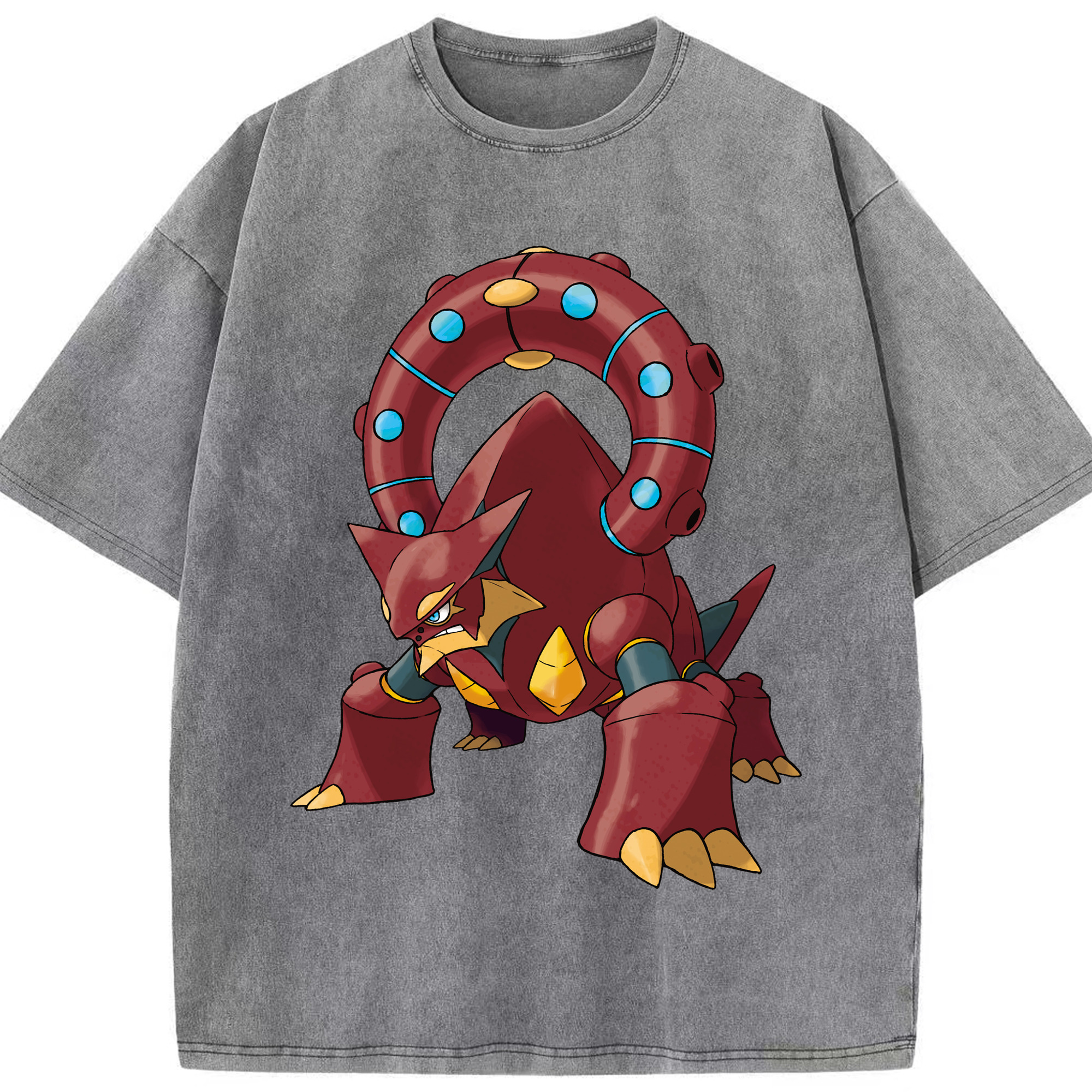 （画像用） ポケットモンスター Pokémon 綿100% ヴィンテージ風 半袖Tシャツ（フロントプリント）