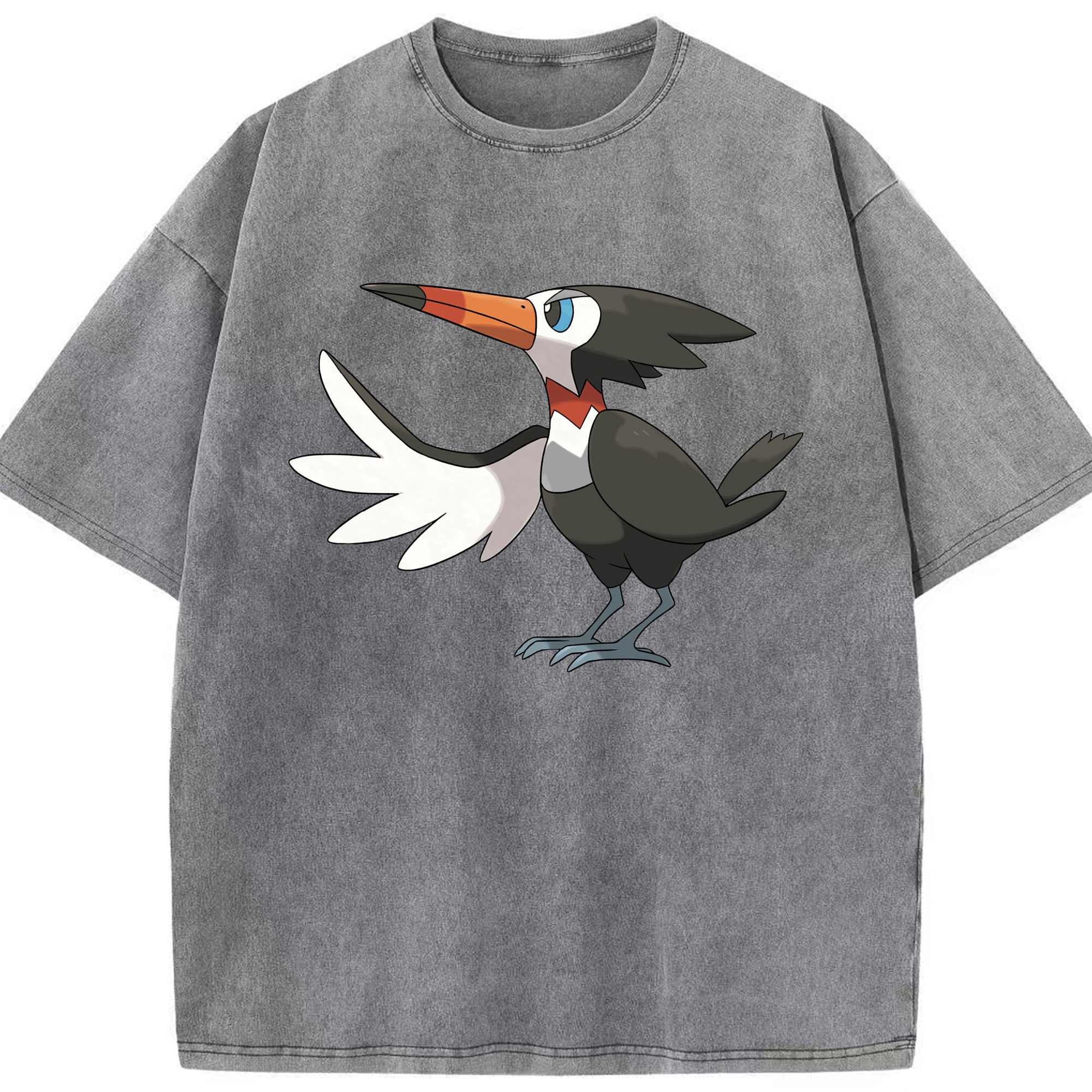 （画像用） ポケットモンスター Pokémon 綿100% ヴィンテージ風 半袖Tシャツ（フロントプリント）