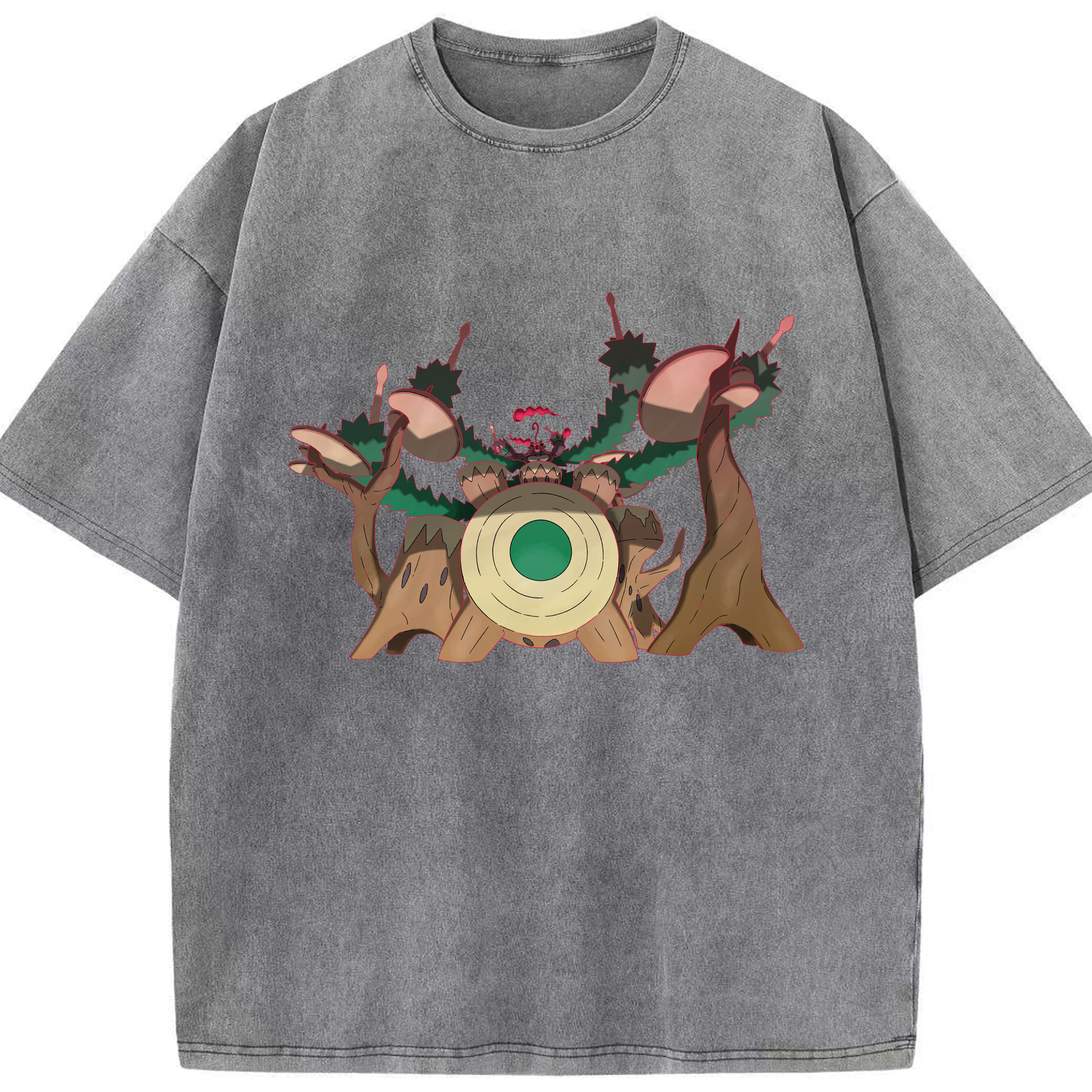 （画像用） ポケットモンスター Pokémon 綿100% ヴィンテージ風 半袖Tシャツ（フロントプリント）